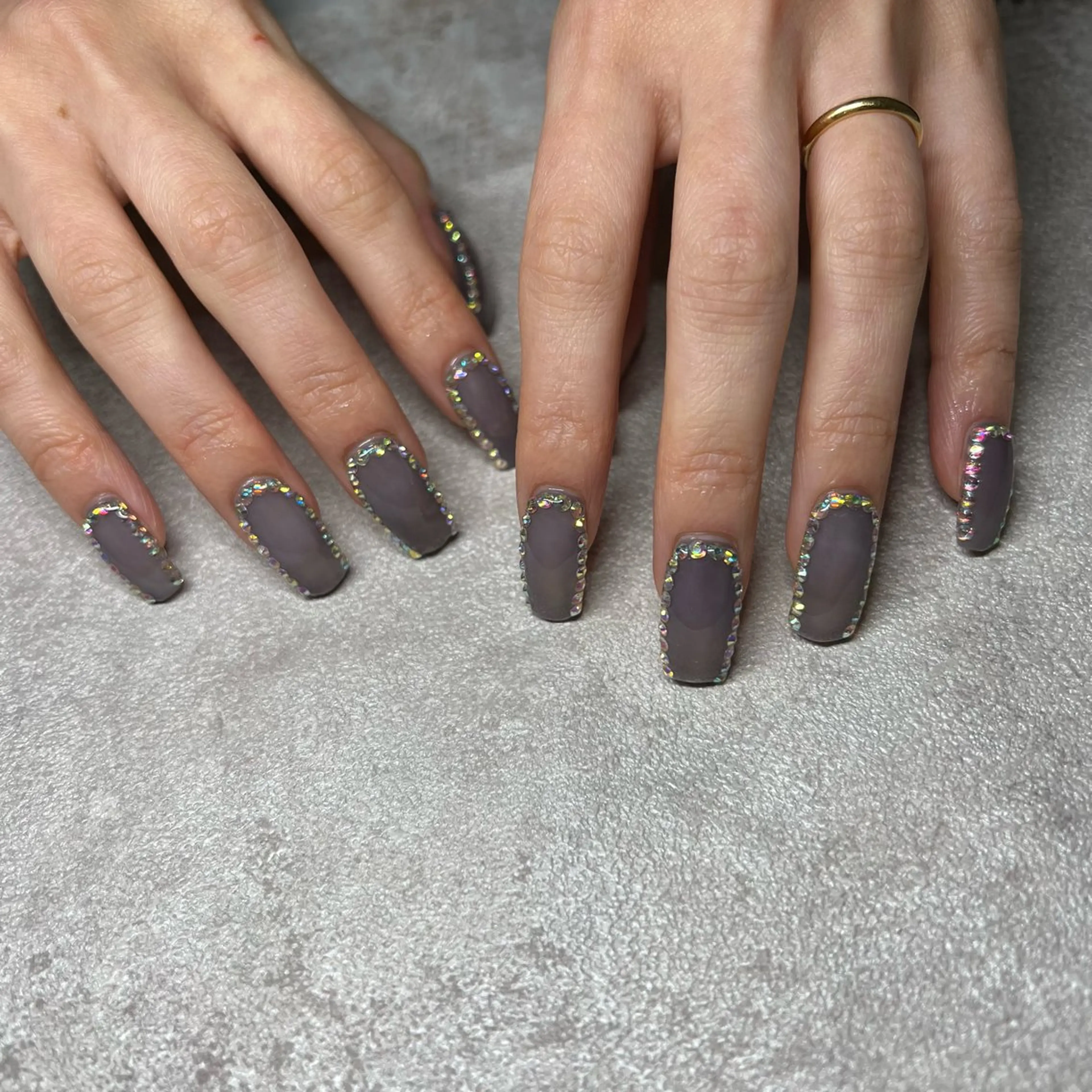 ネイル 冬ネイル ハンドネイル 川端 京香のネイルデザイン