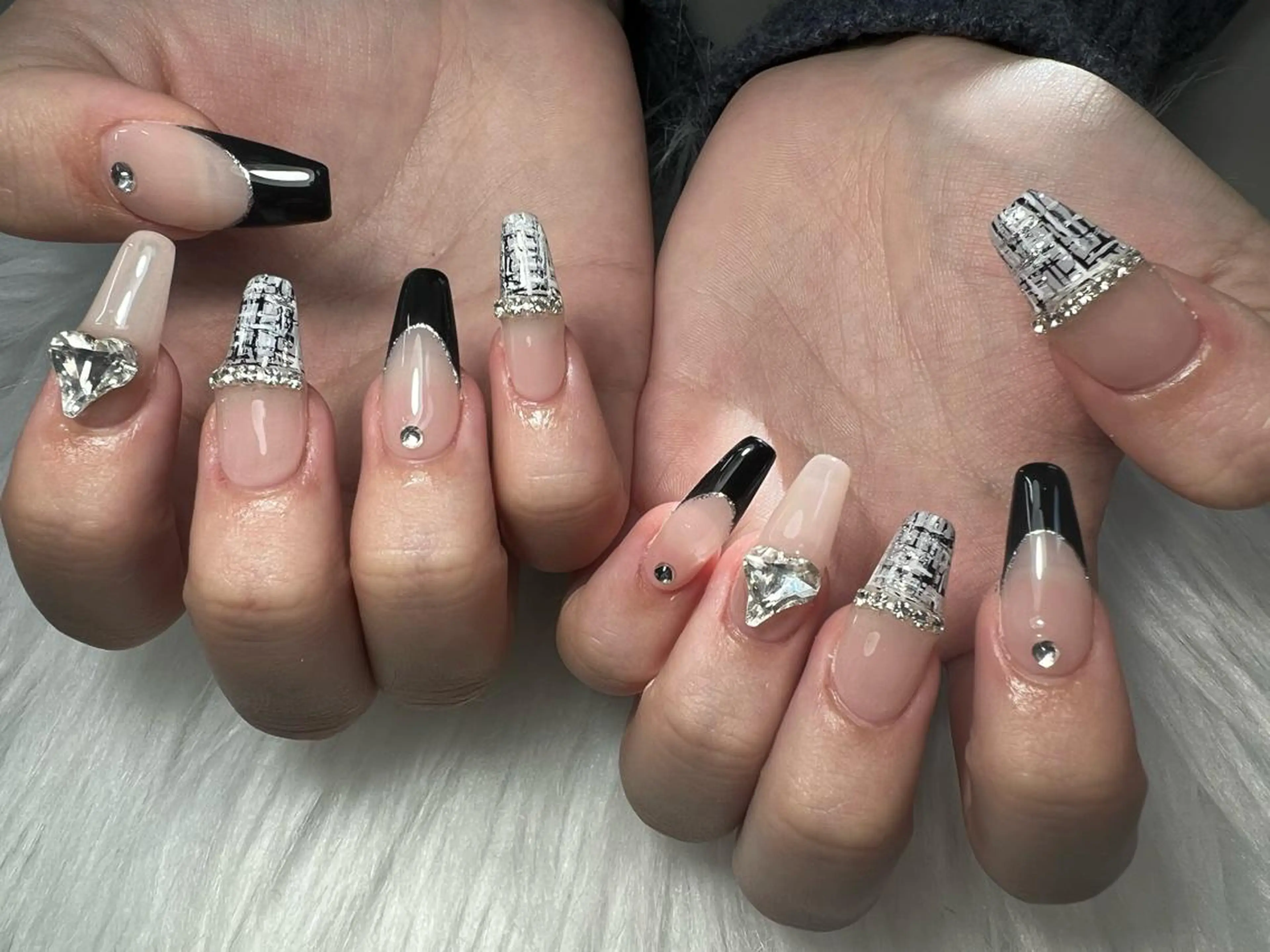 ネイル ハンドネイル Mana‪ ‪·͜· ❤︎‬のネイルデザイン