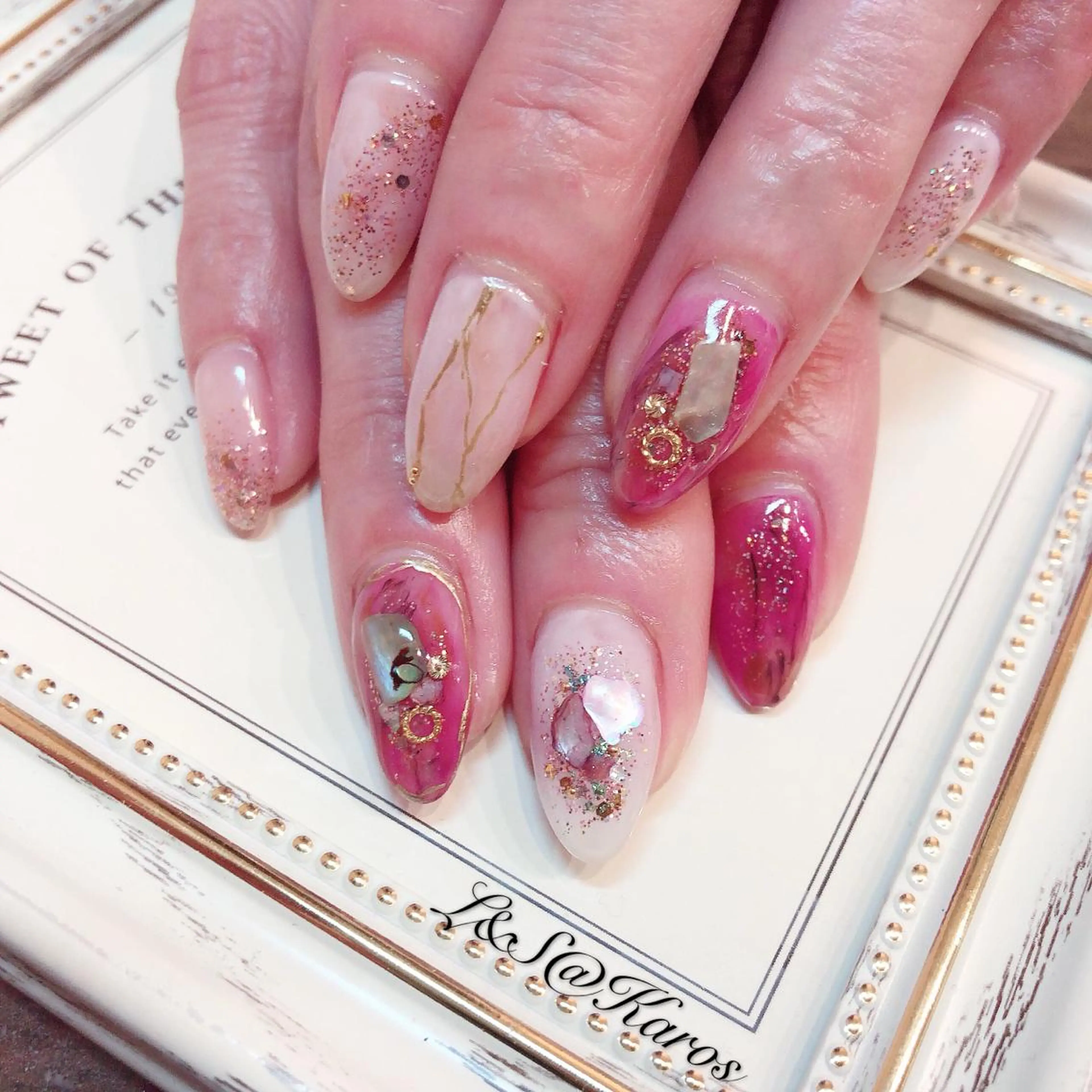 ネイル ハンドネイル L&S@ Karosのネイルデザイン