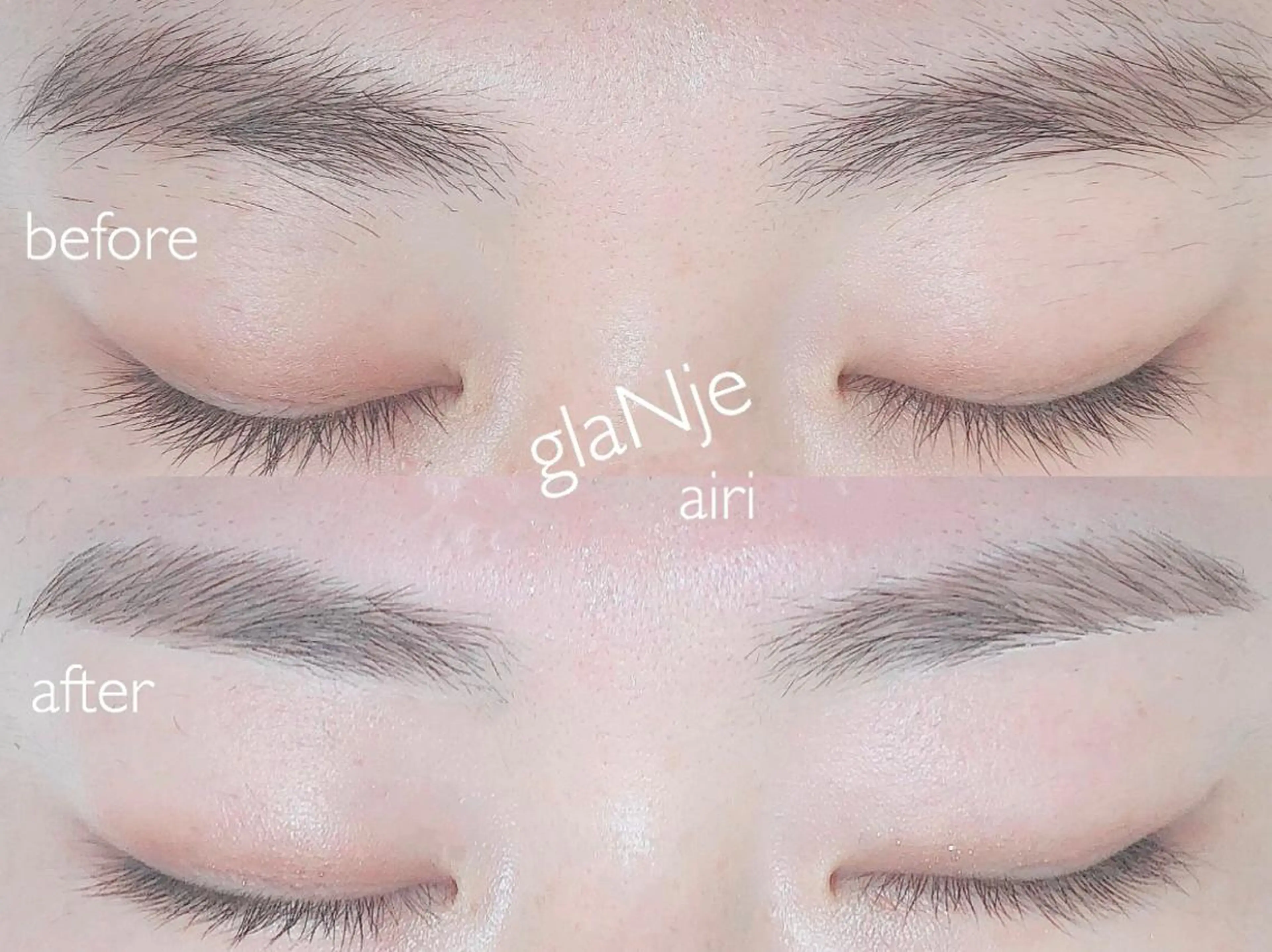 ワックス脱毛 glaNje AIRIのマツエク・マツパデザイン