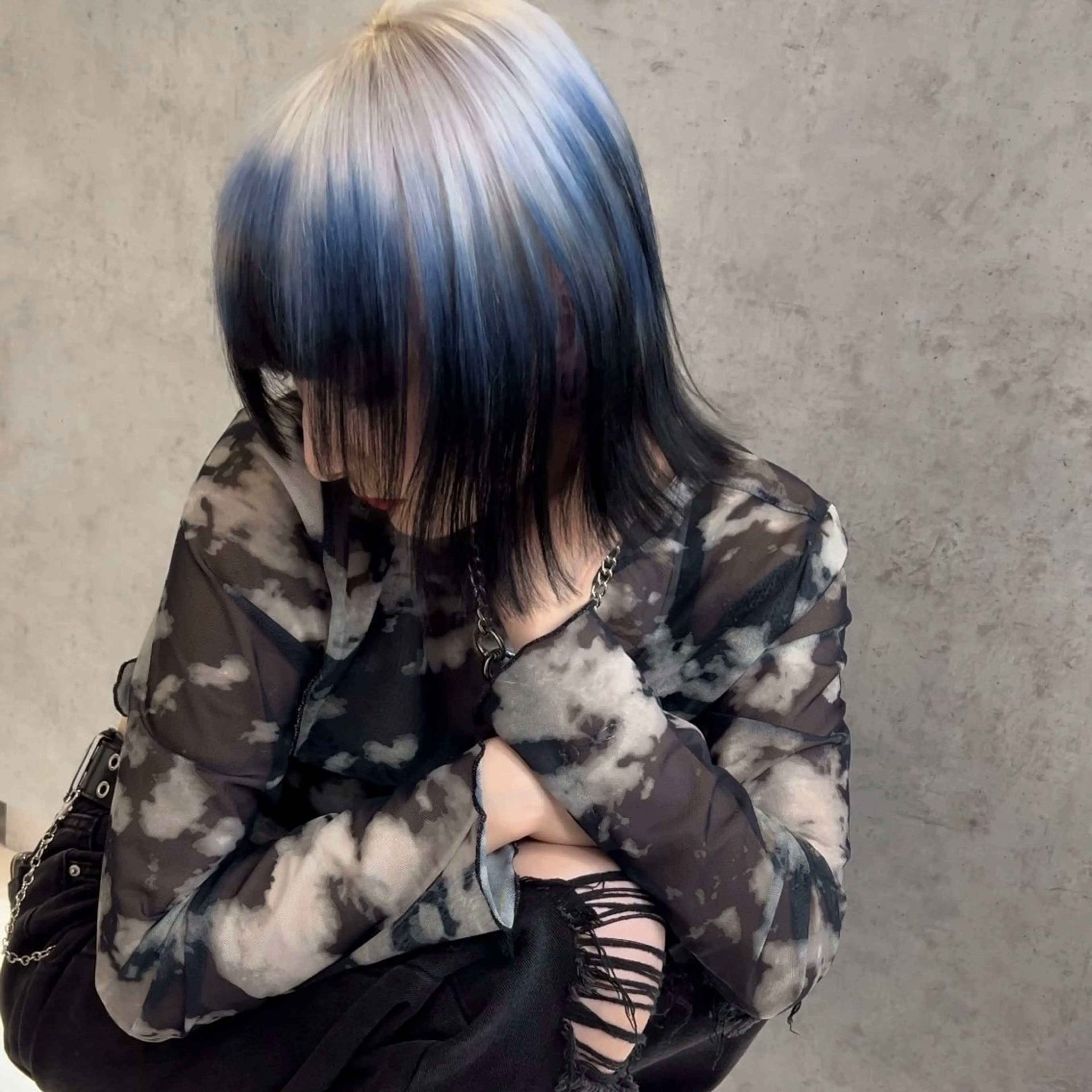 ミディアム カラー ヘアカラー Ren. 🦋デザインカラーのヘアスタイル