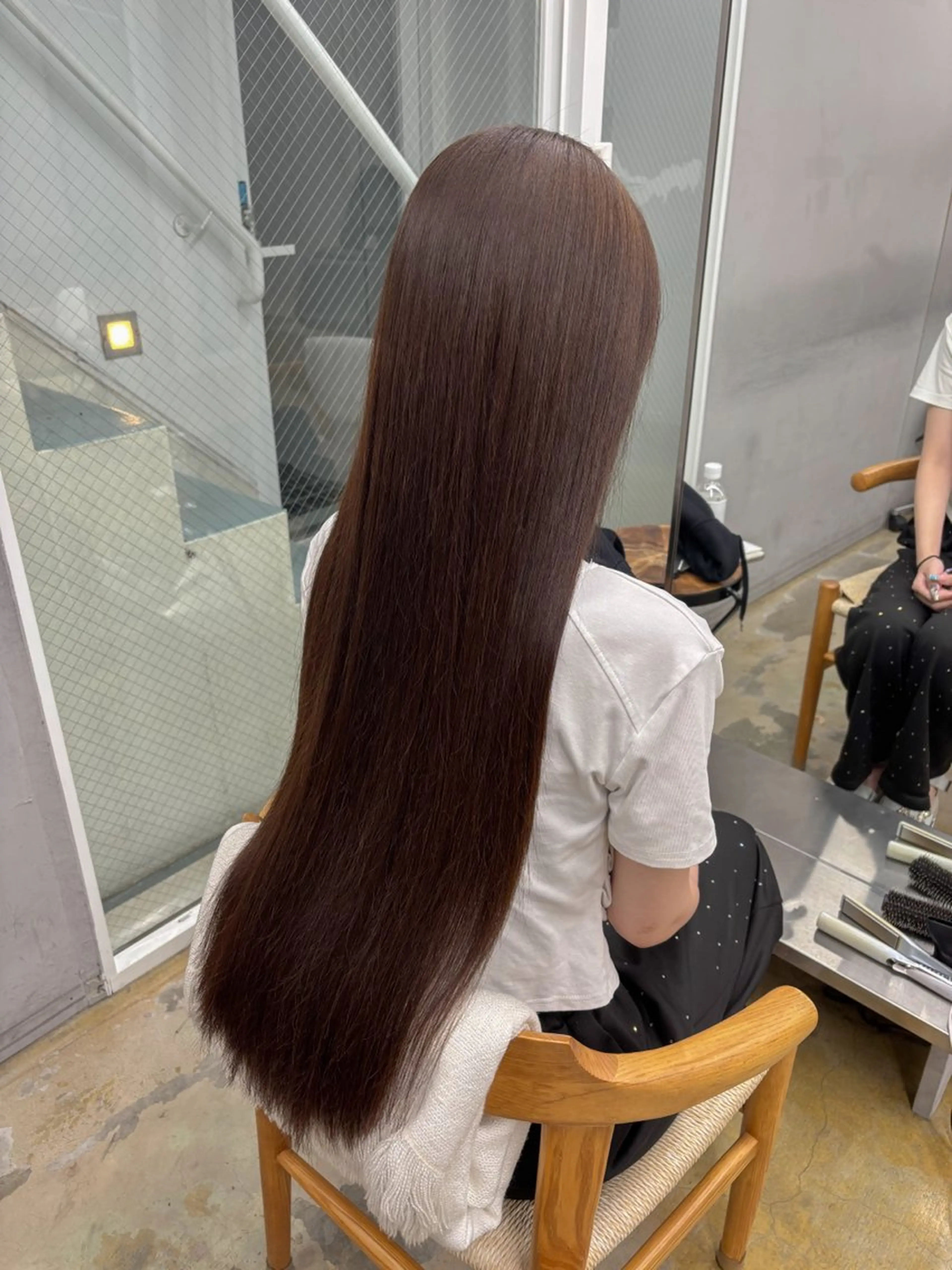 ロング 𝐀𝐦𝐞𝐫𝐢 /透明感カラーのヘアスタイル