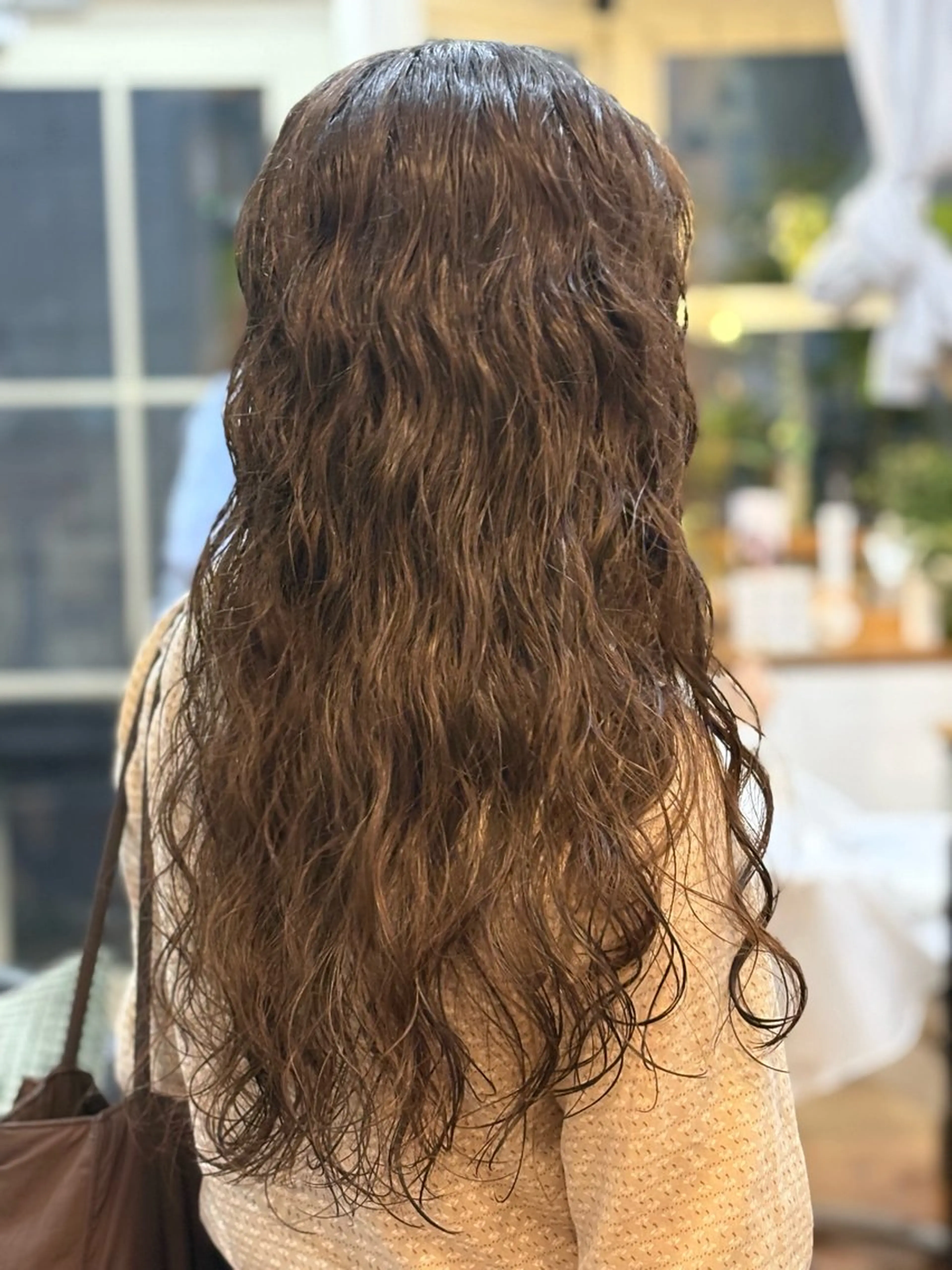 ロング パーマ ロング カット パーマ 【pejite】 小沼 勇貴のヘアスタイル