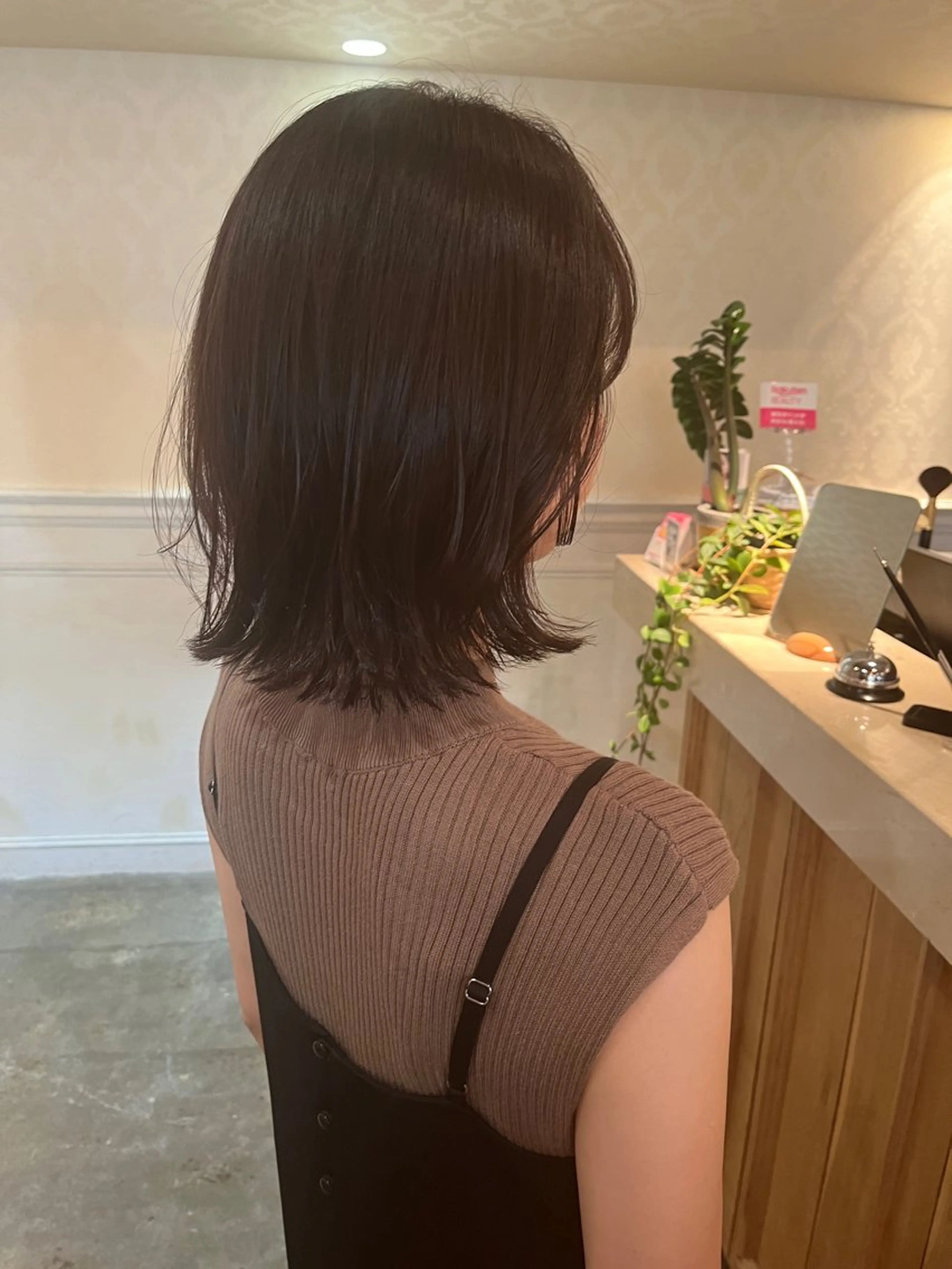 ミディアム カラー 銀座🤍ボブ/ ミディアム/佐野夢美のヘアスタイル