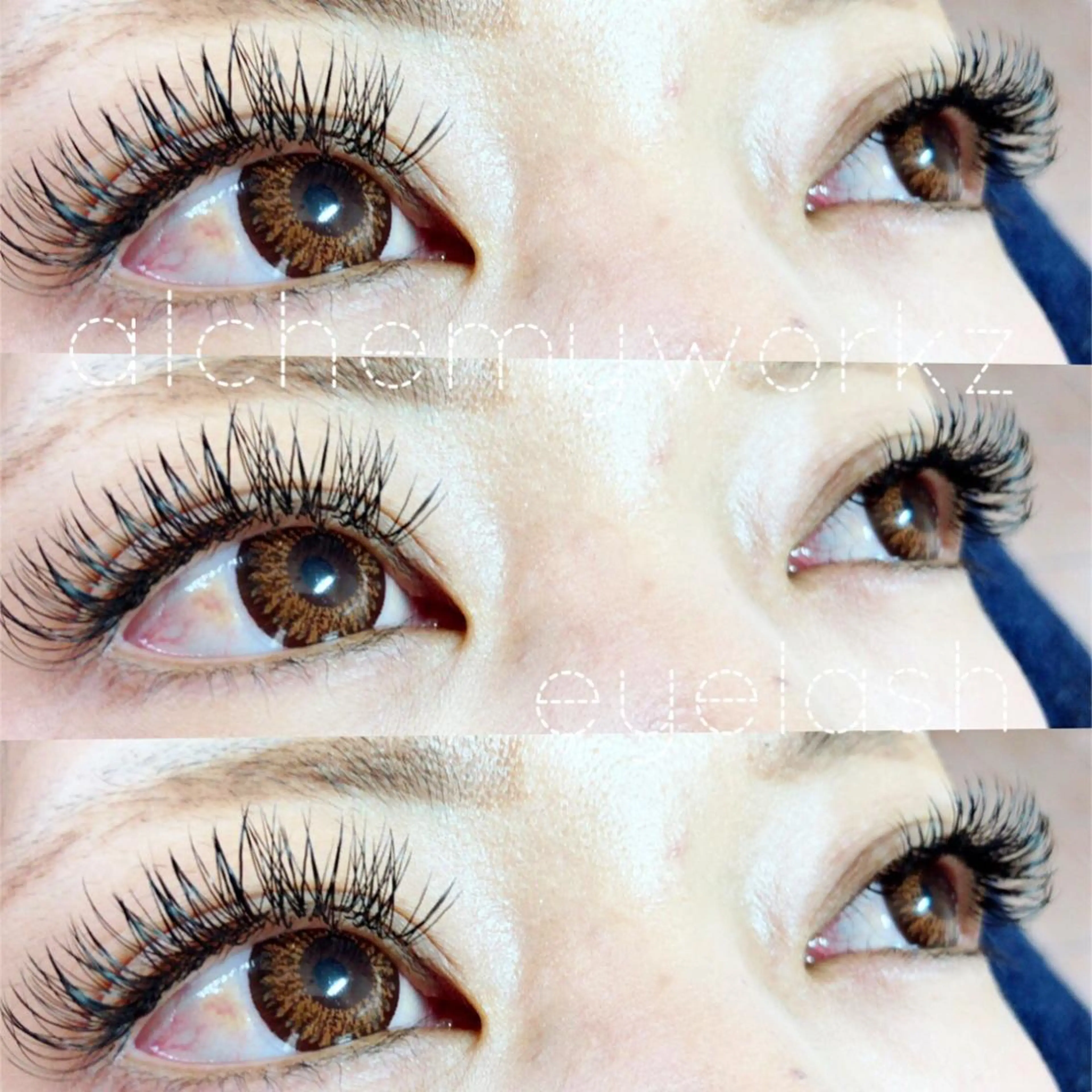 マツエク・マツパ 付け放題 Dカール alchemy workzのマツエク・マツパデザイン