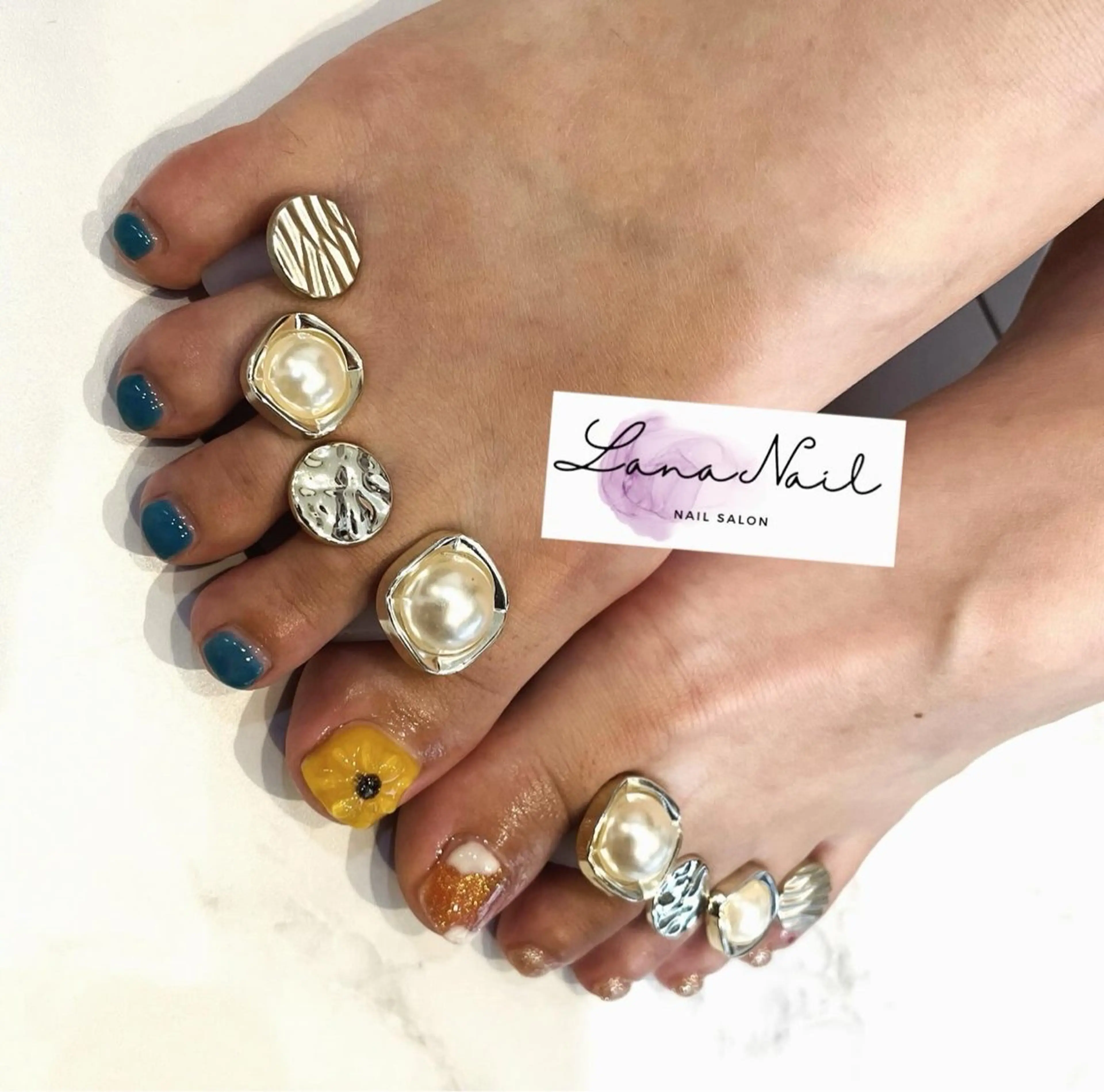 ネイル フットネイル Lana Nailのネイルデザイン