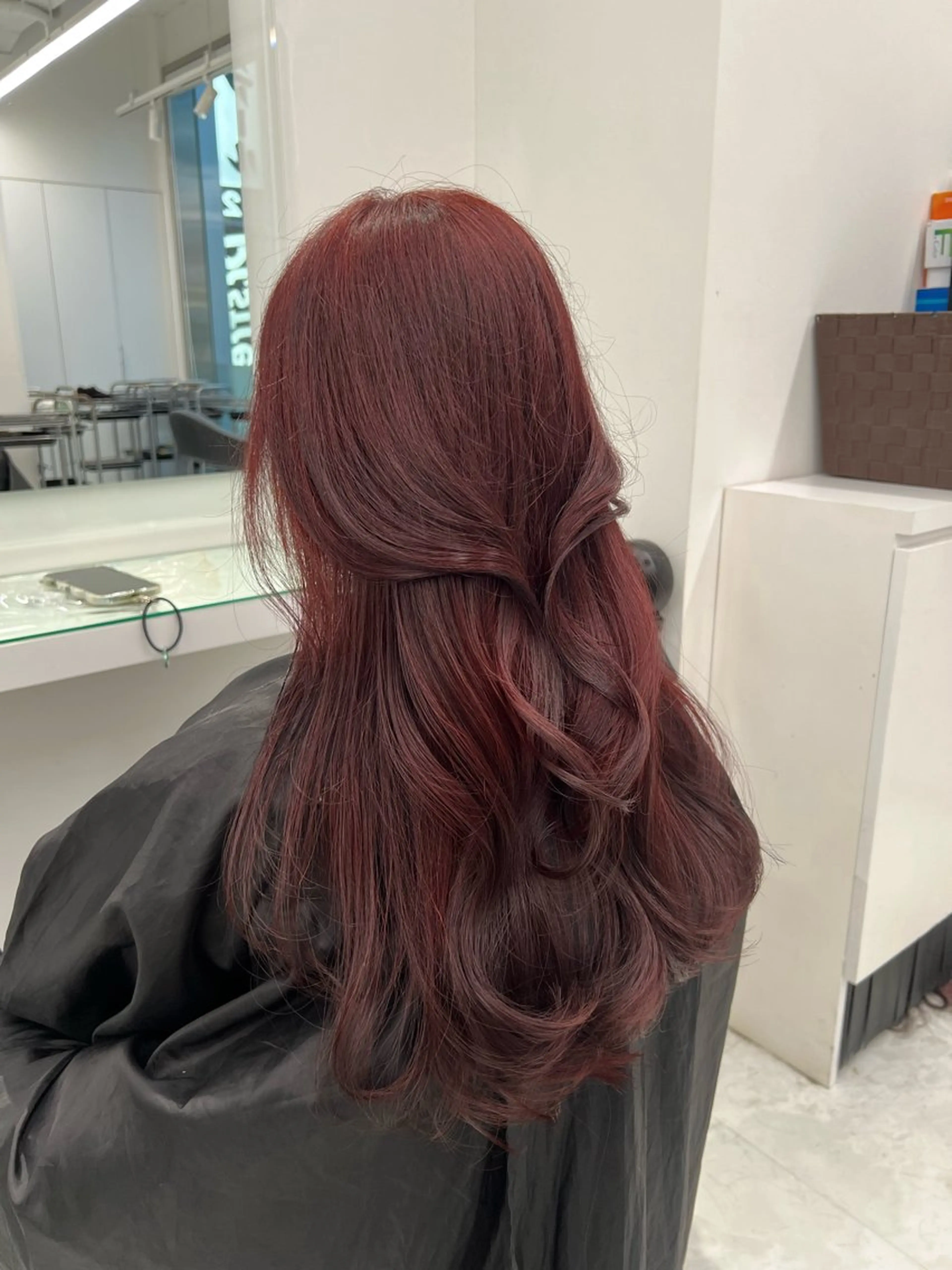 ロング カラー ヘアアレンジ ✨透明感カラー✨ 艶髪🫧Yumaのヘアスタイル