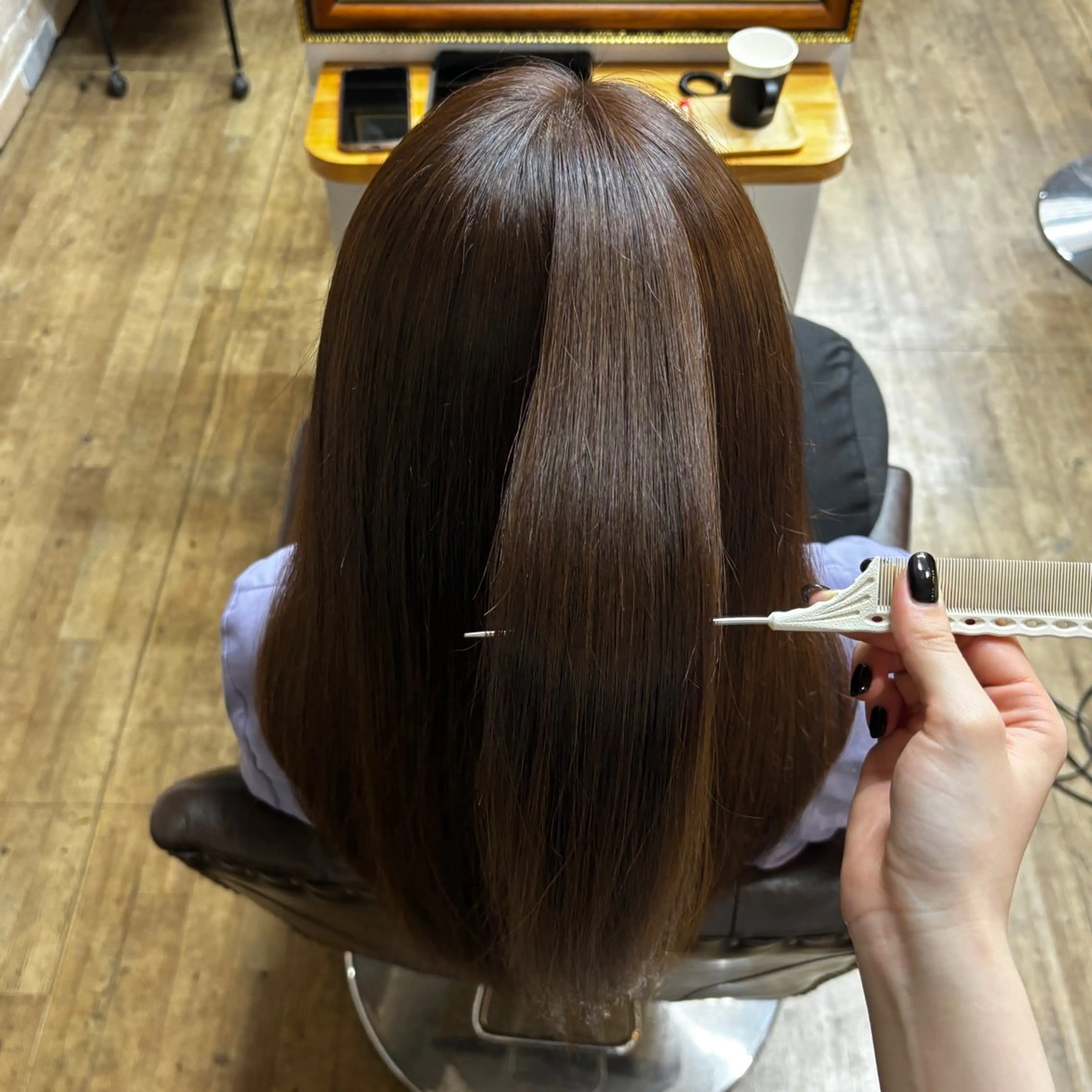 カラー 種田菜々🫧/ モデル募集中のヘアスタイル