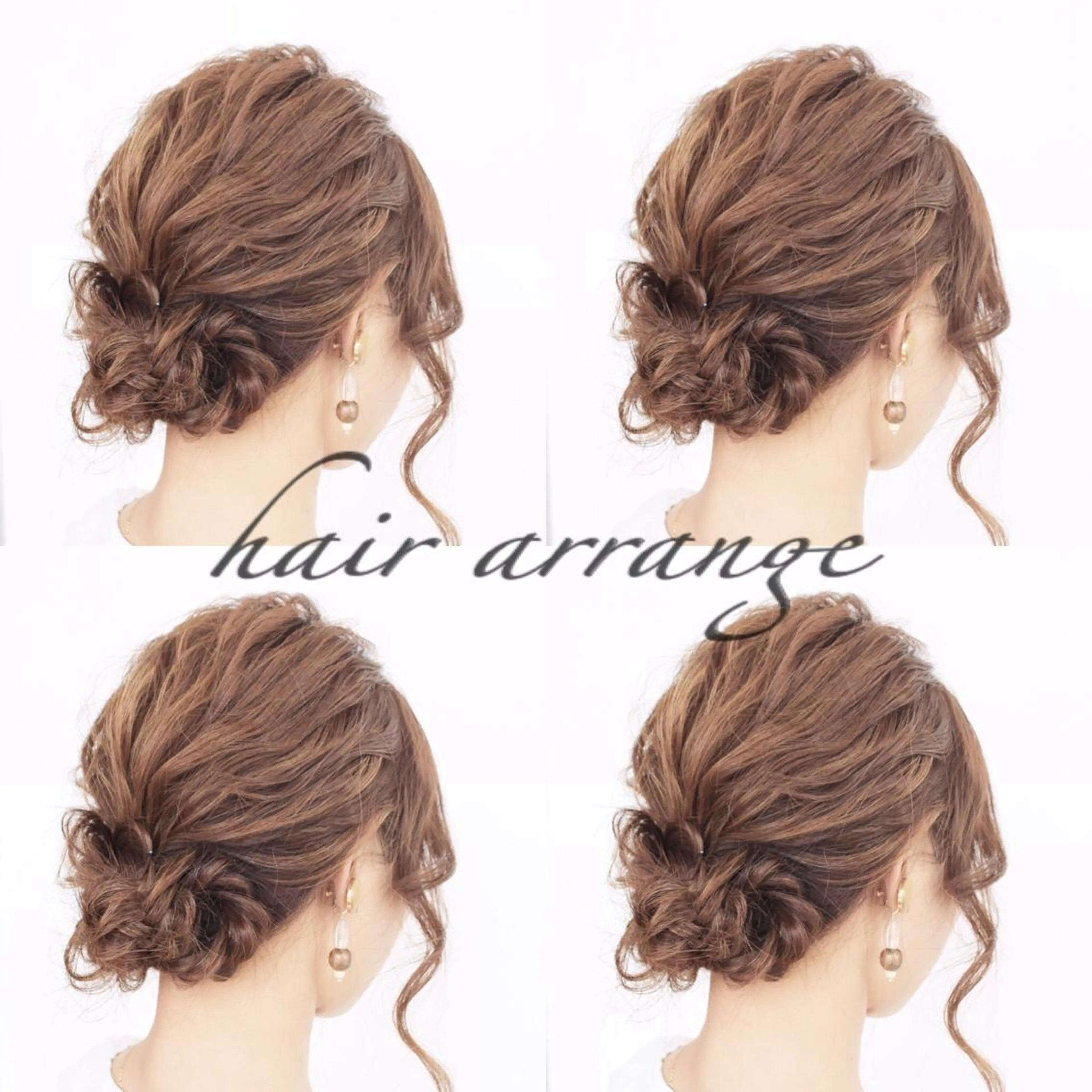 ヘアアレンジ 結婚式・ブライダル hairstudio NOAのヘアスタイル