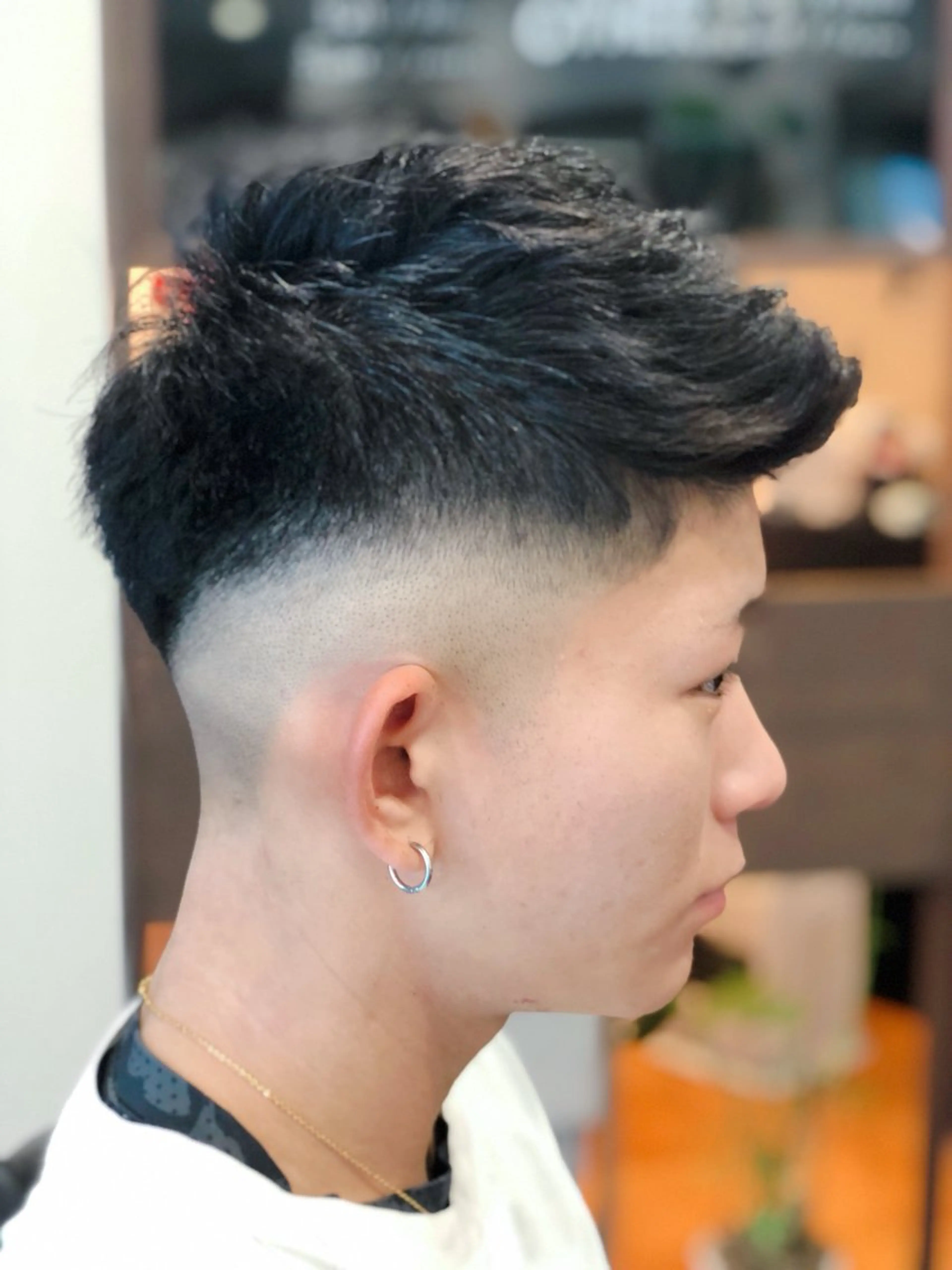 ショート メンズ フェードカット 早川 太貴のヘアスタイル