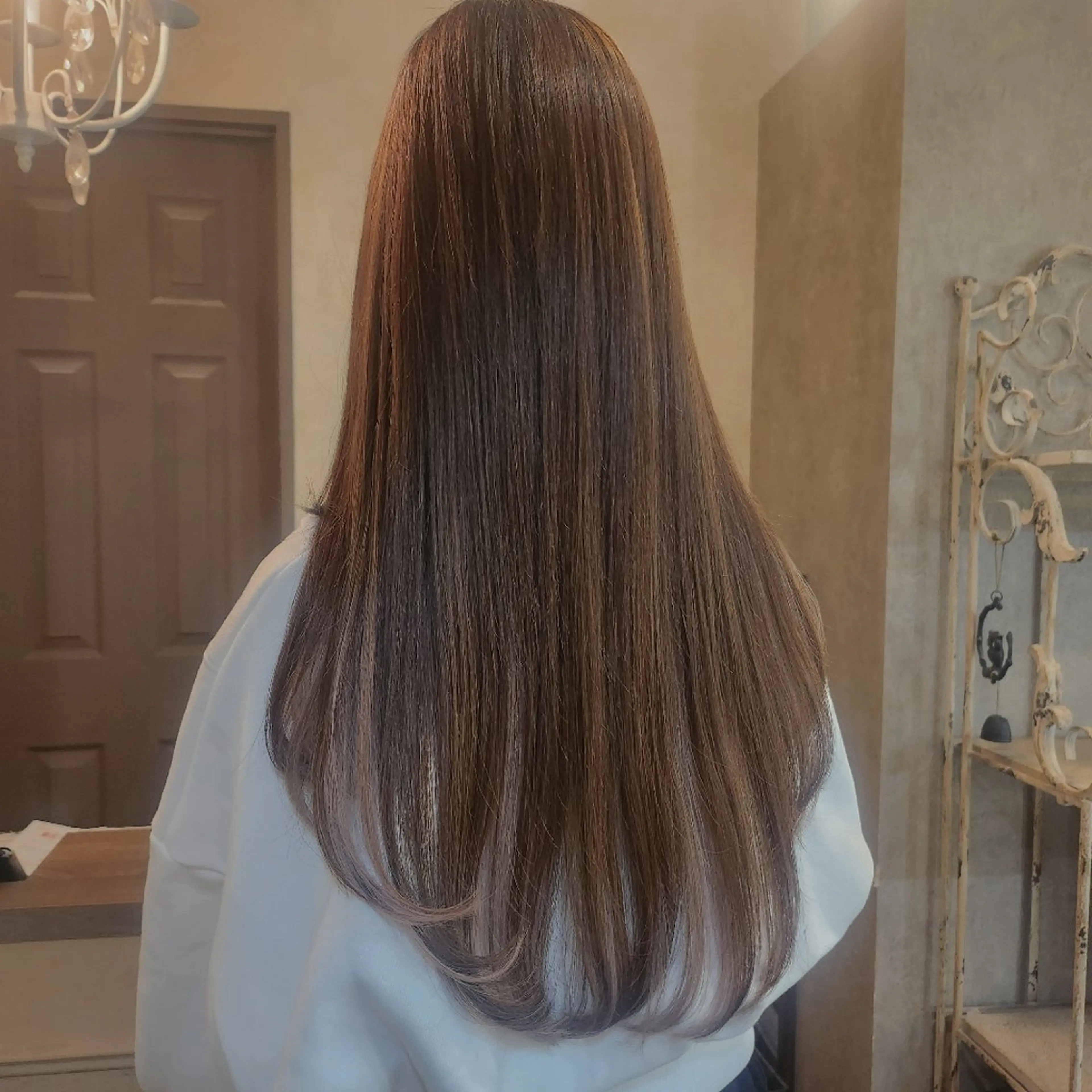 カット エクステ 田井中 悠紀のヘアスタイル