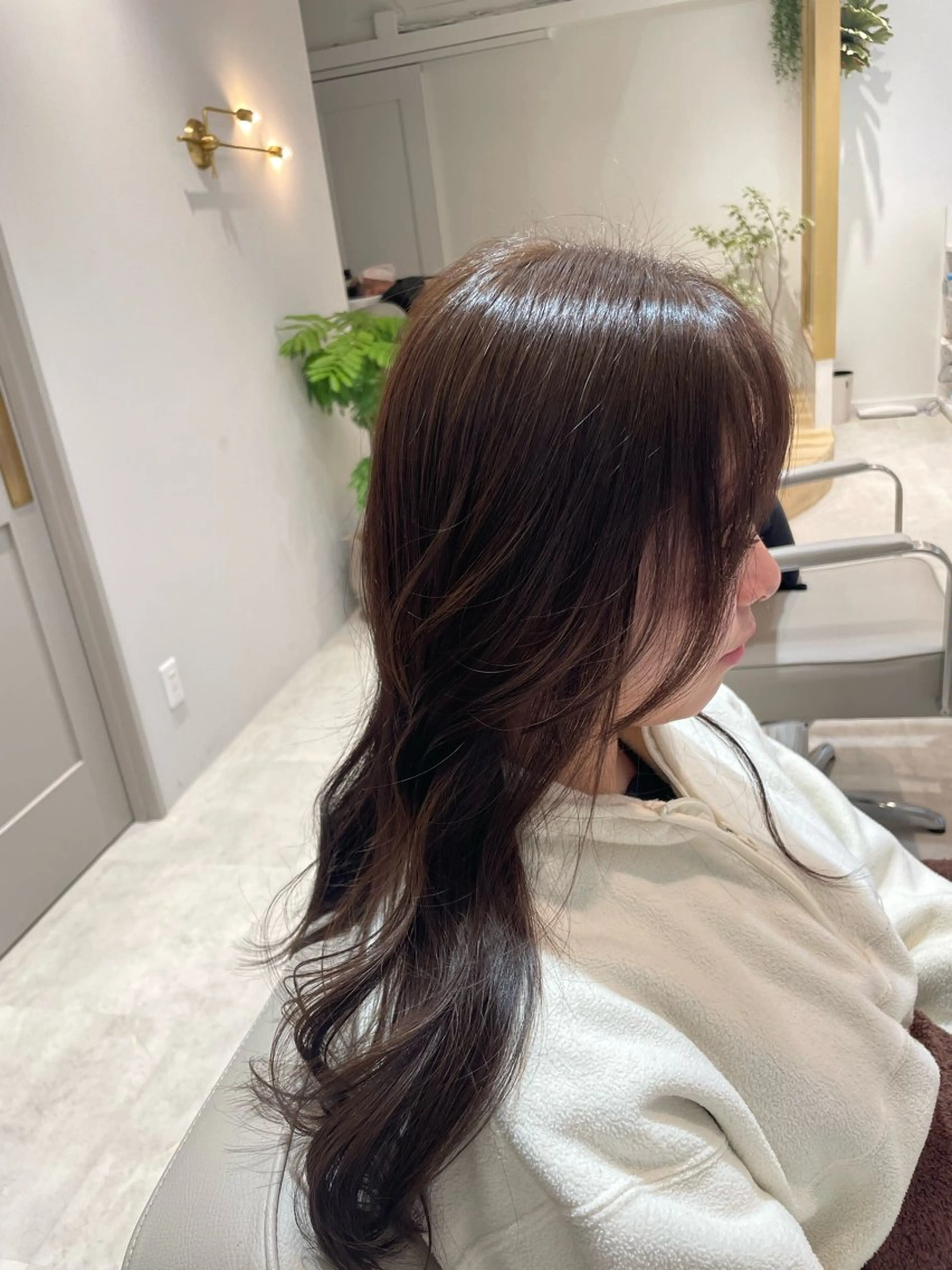 ロング 🤍恵比寿/透明感/ 小顔カット🤍アズサのヘアスタイル