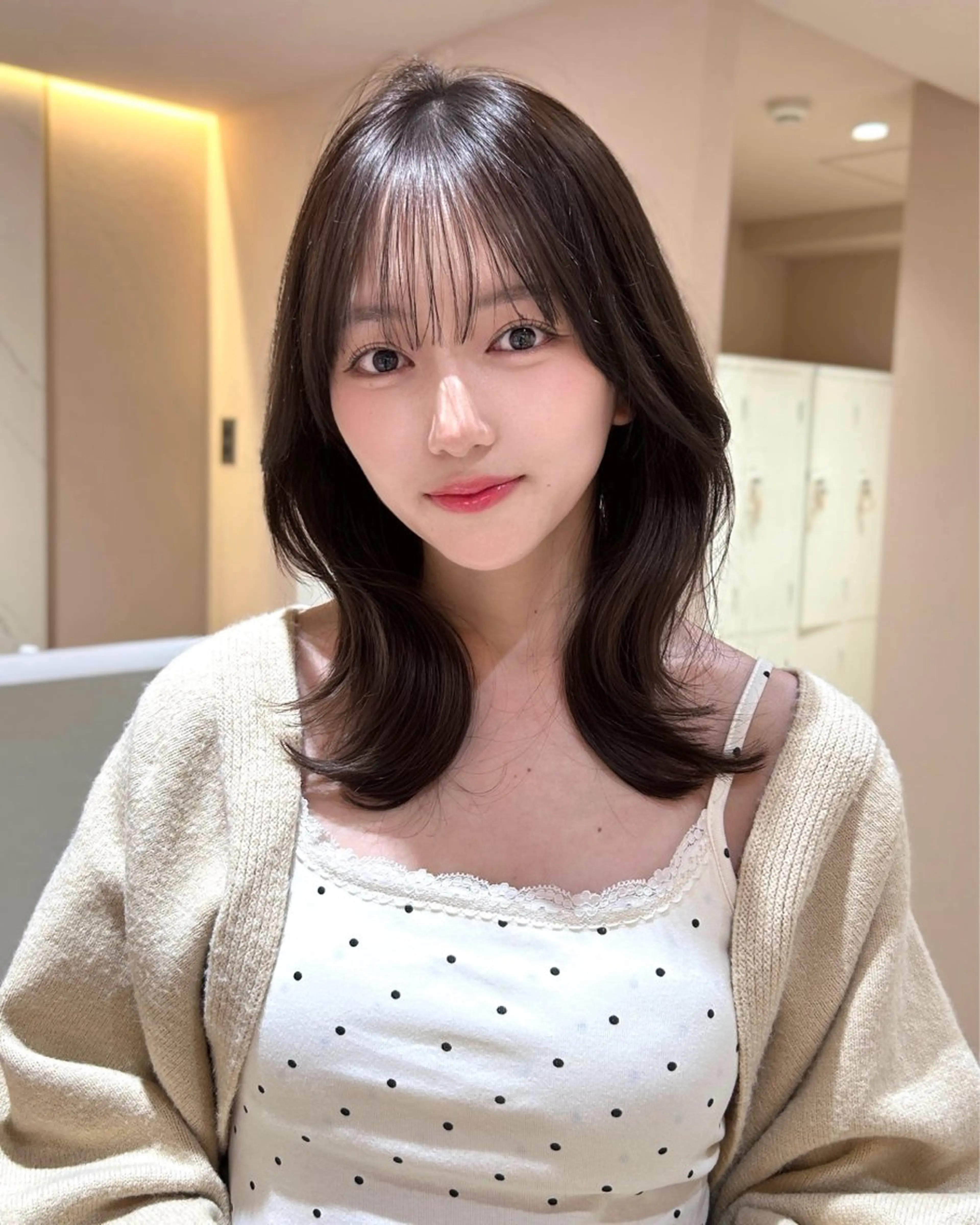 ミディアム 【似合わせ特化🌷】 ショート/モカのヘアスタイル