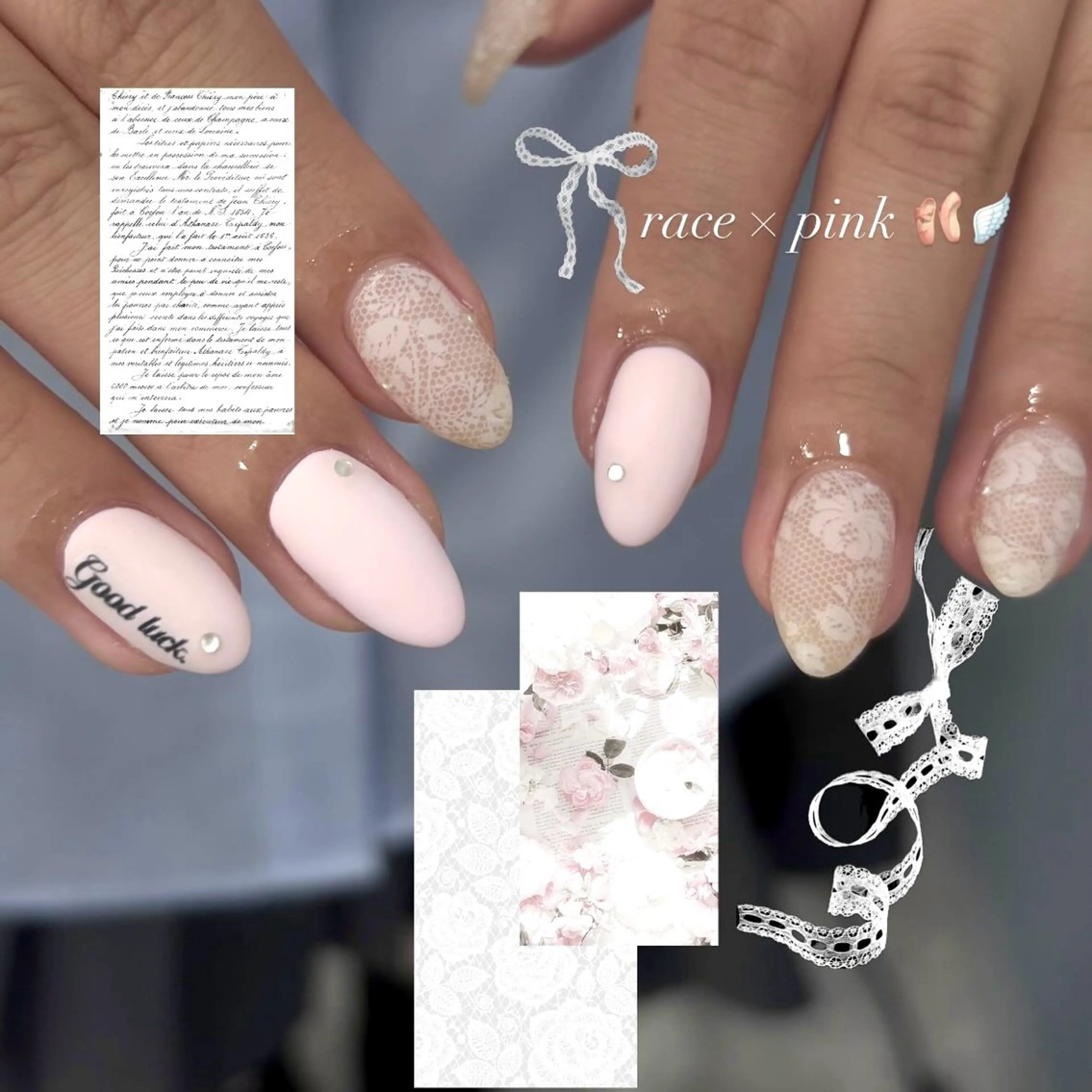 ネイル ハンドネイル 🍓リスブラン MELのネイルデザイン