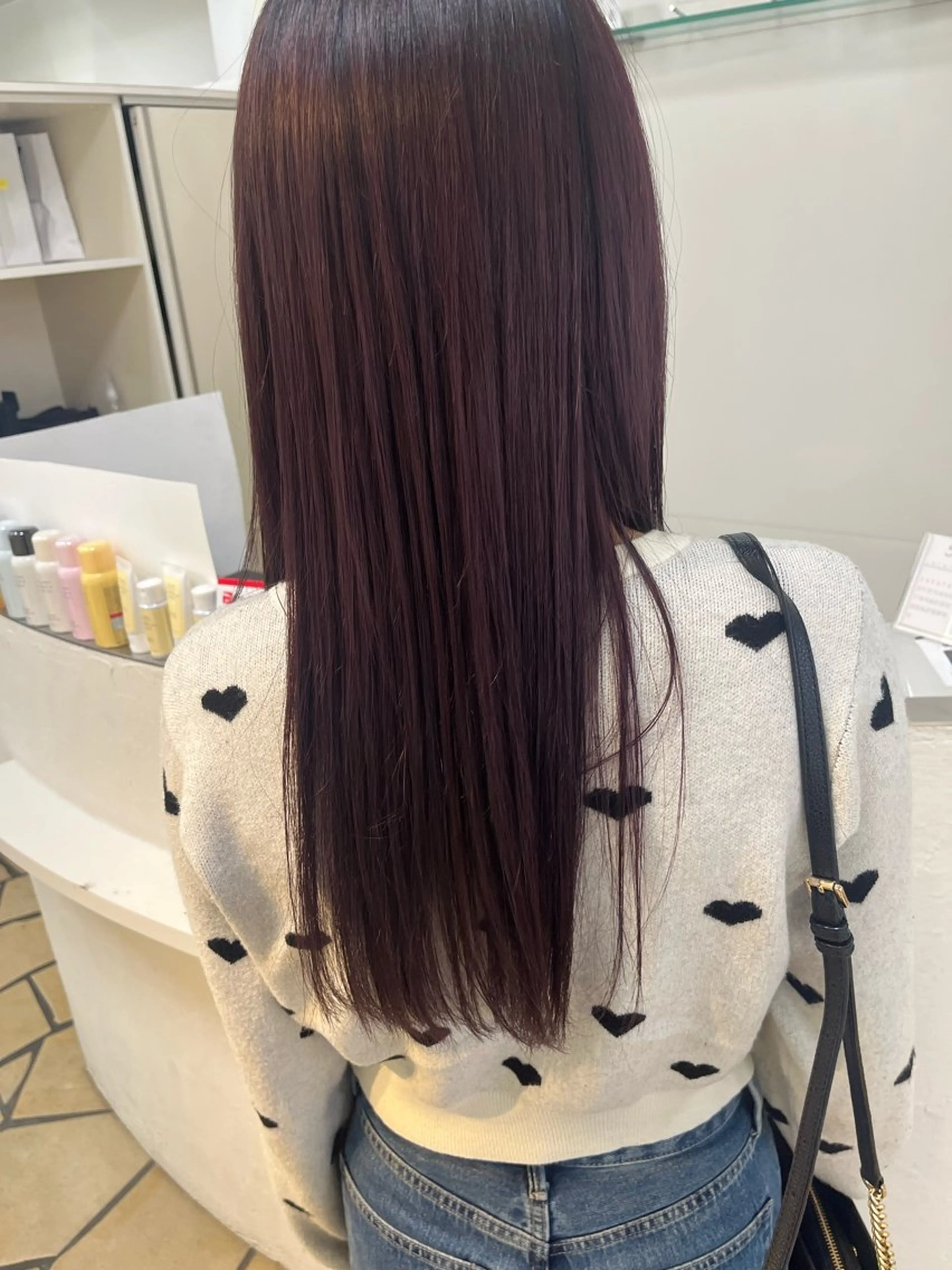 ロング カラー カット ヘアカラー 北千住💫モデル募集 kanatoのヘアスタイル