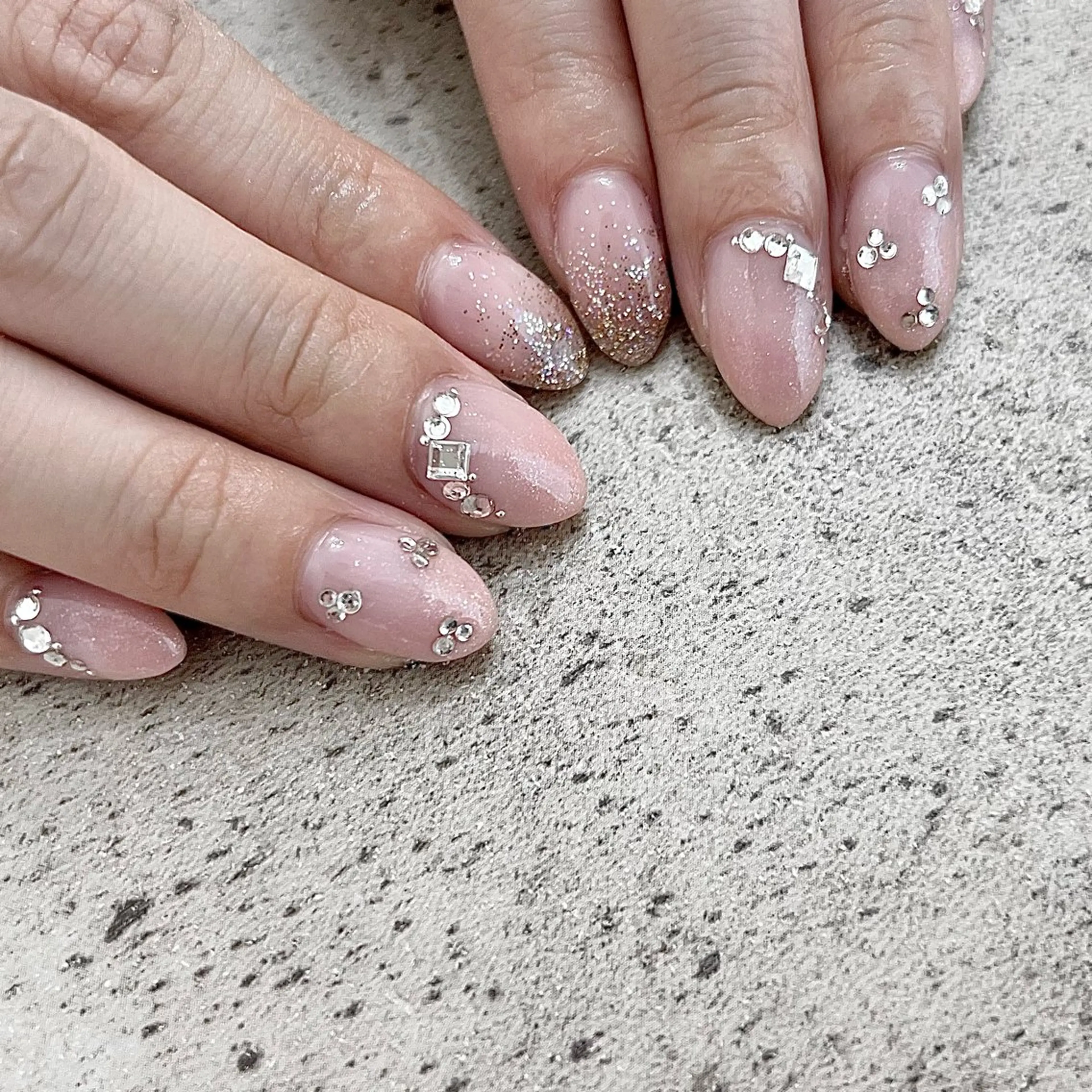ネイル アートネイル 持ち込み Maison Calin manaのネイルデザイン