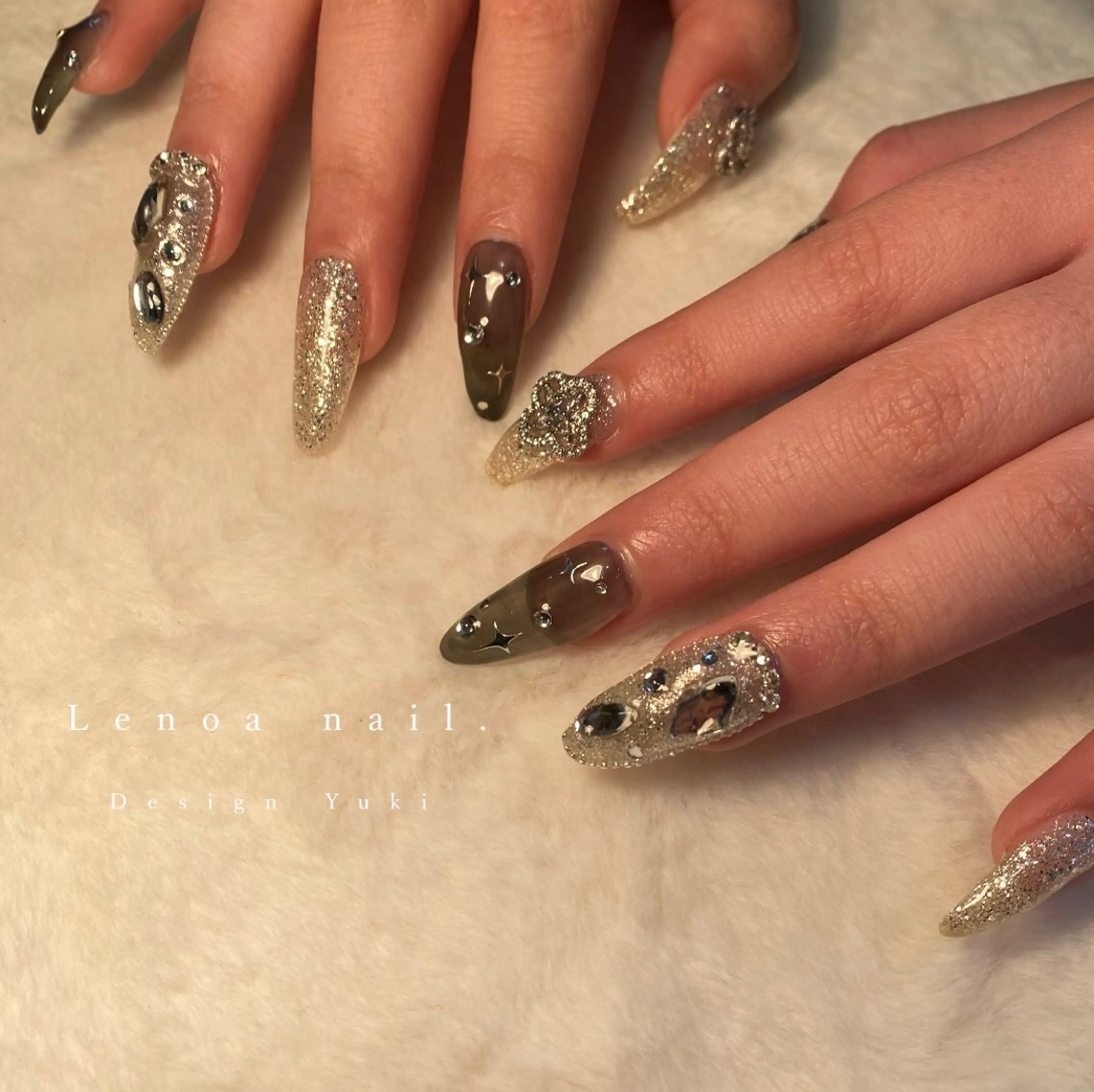 ネイル ハンドネイル Lenoa Yukiのネイルデザイン