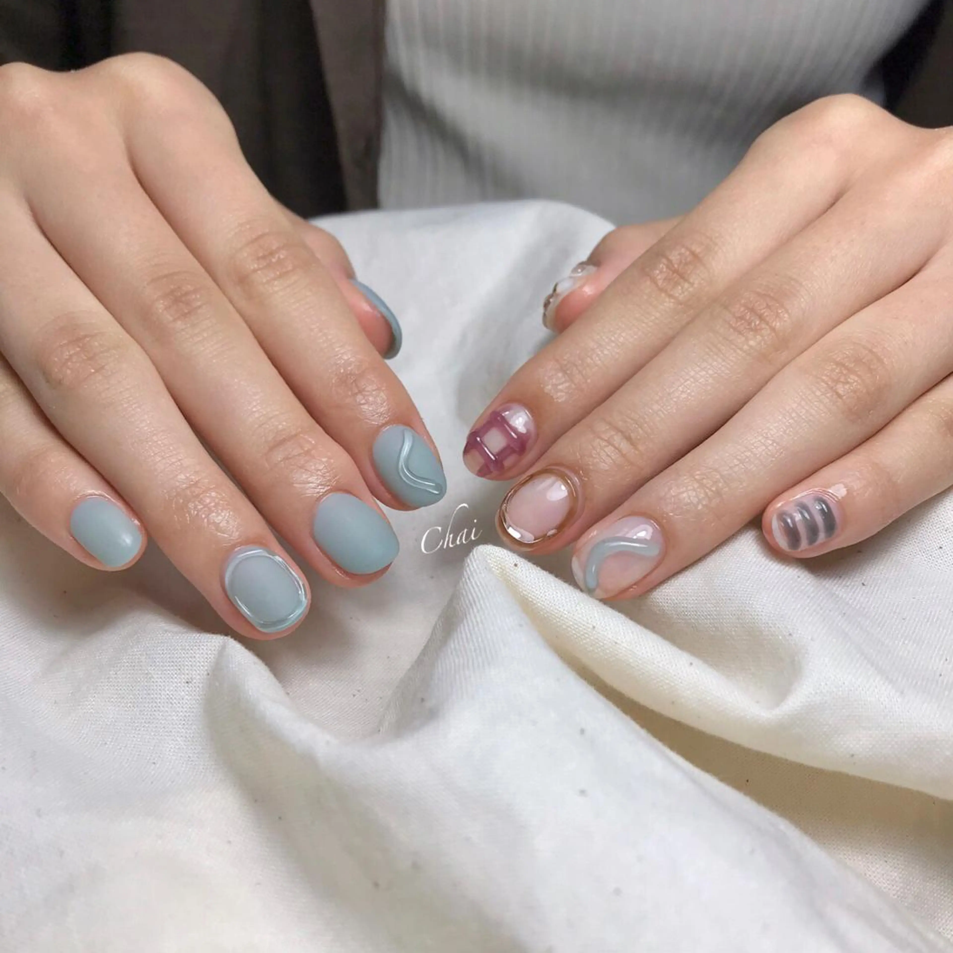 ネイル ハンドネイル 💅chainail _aiのネイルデザイン