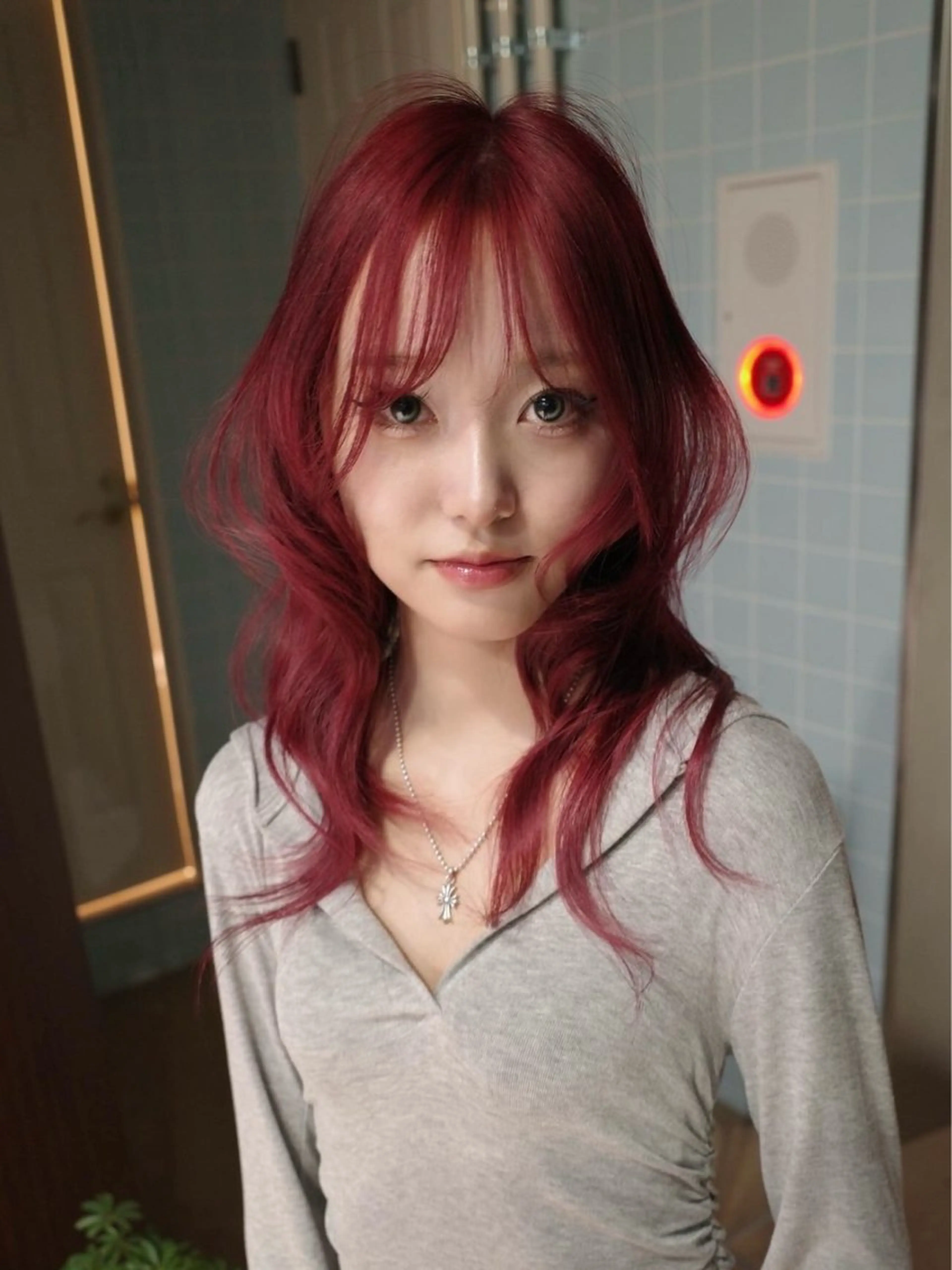 【リピーター様限定】ブリーチリタッチ×オンカラー✨の写真