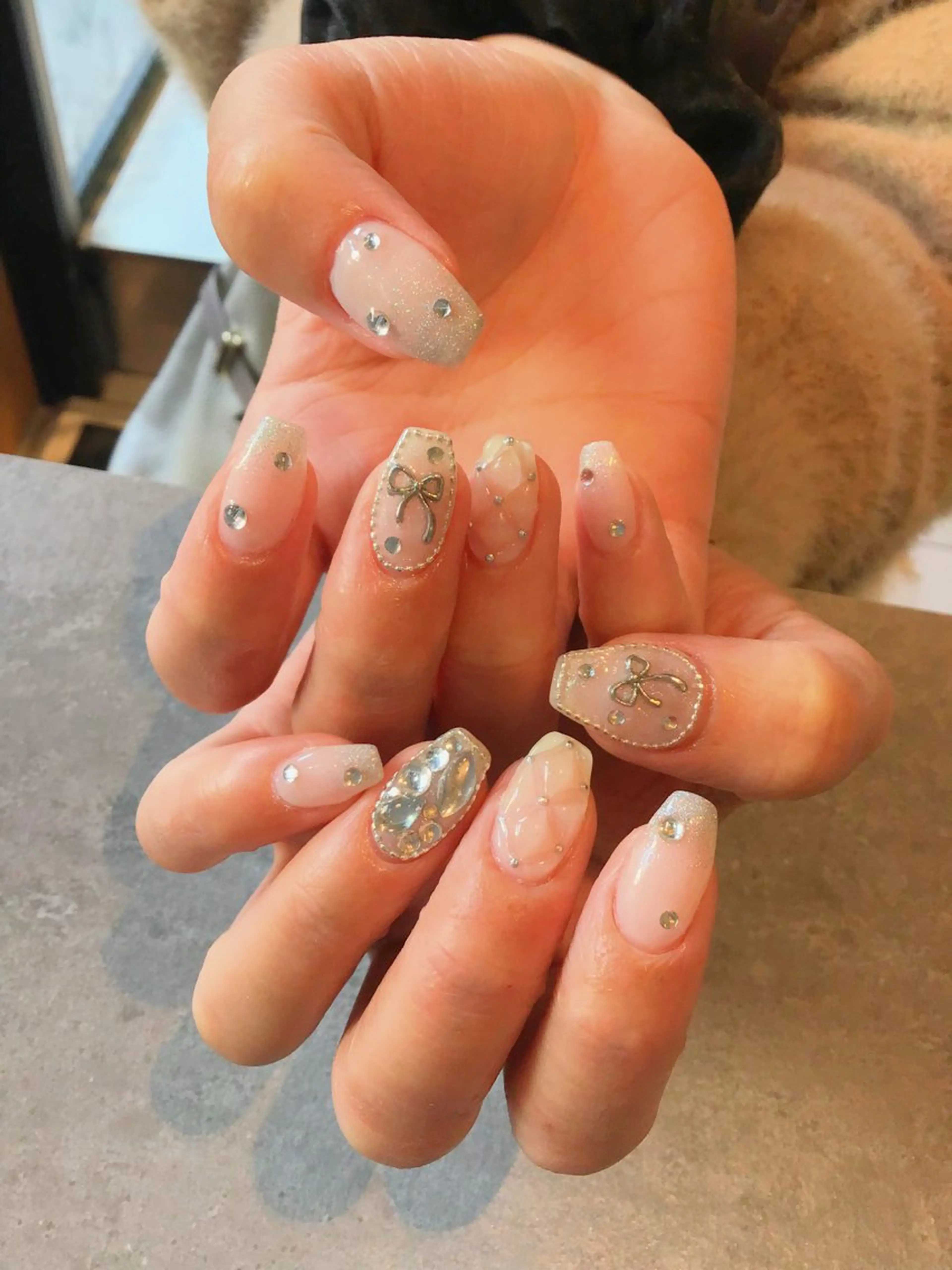 ネイル 持ち込み Nest 岩崎のネイルデザイン