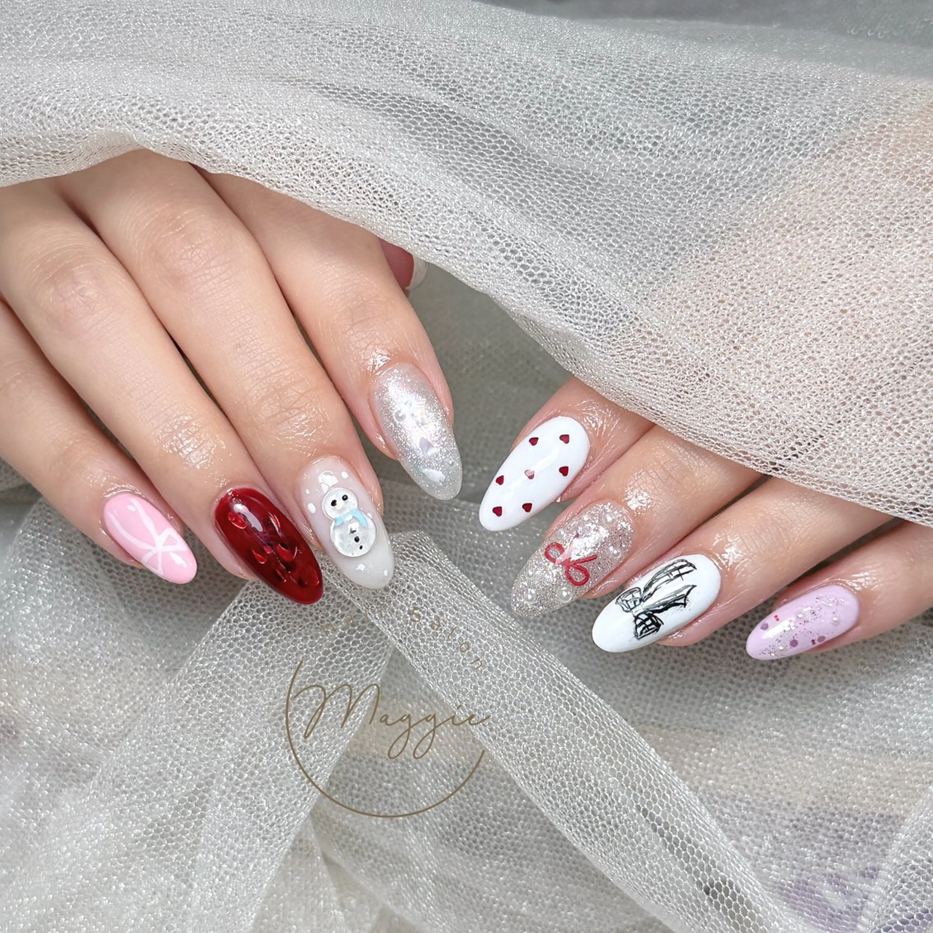 ネイル Maggie Nail🦩のネイルデザイン