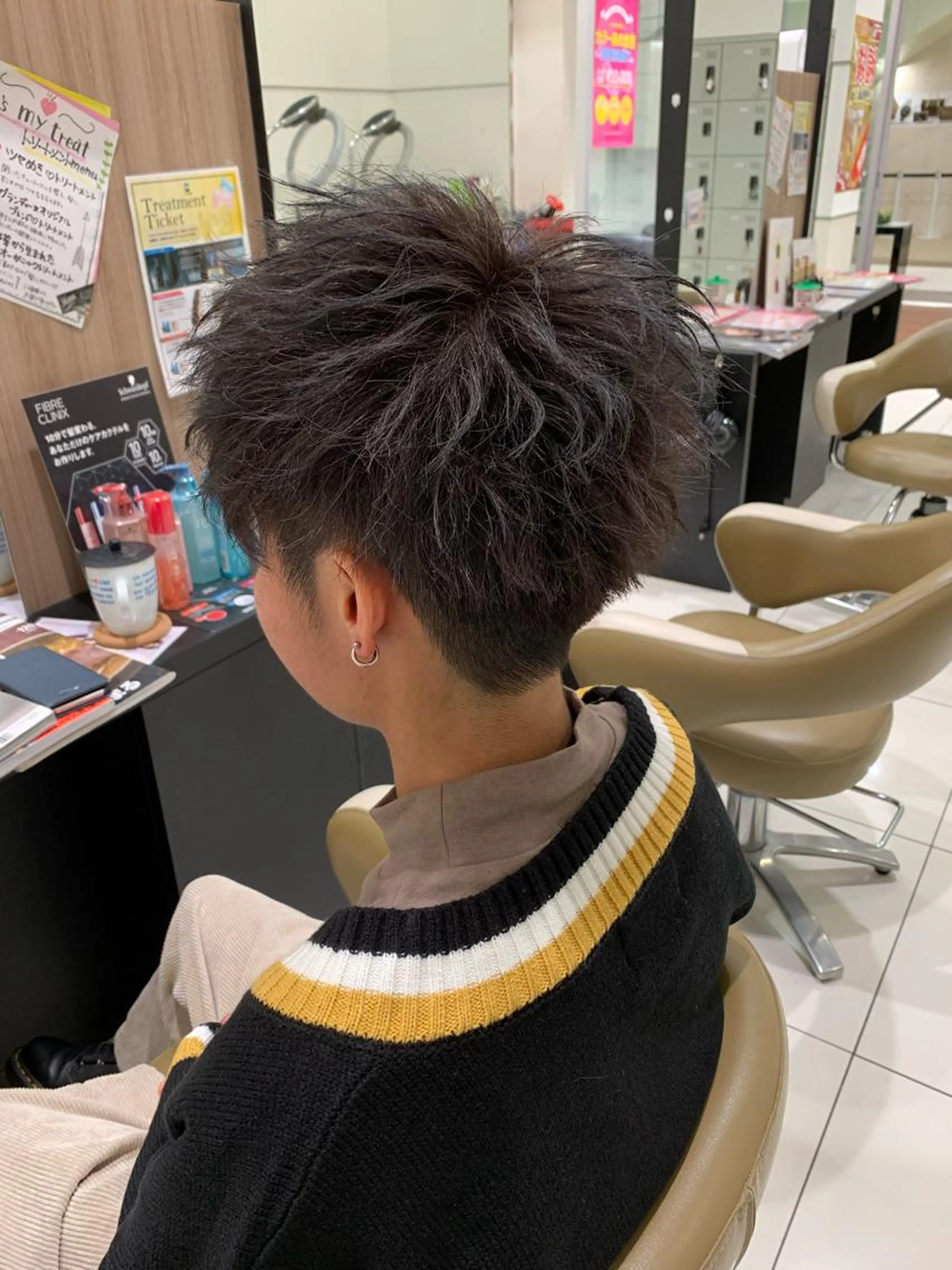 メンズカット+シャンプーの写真