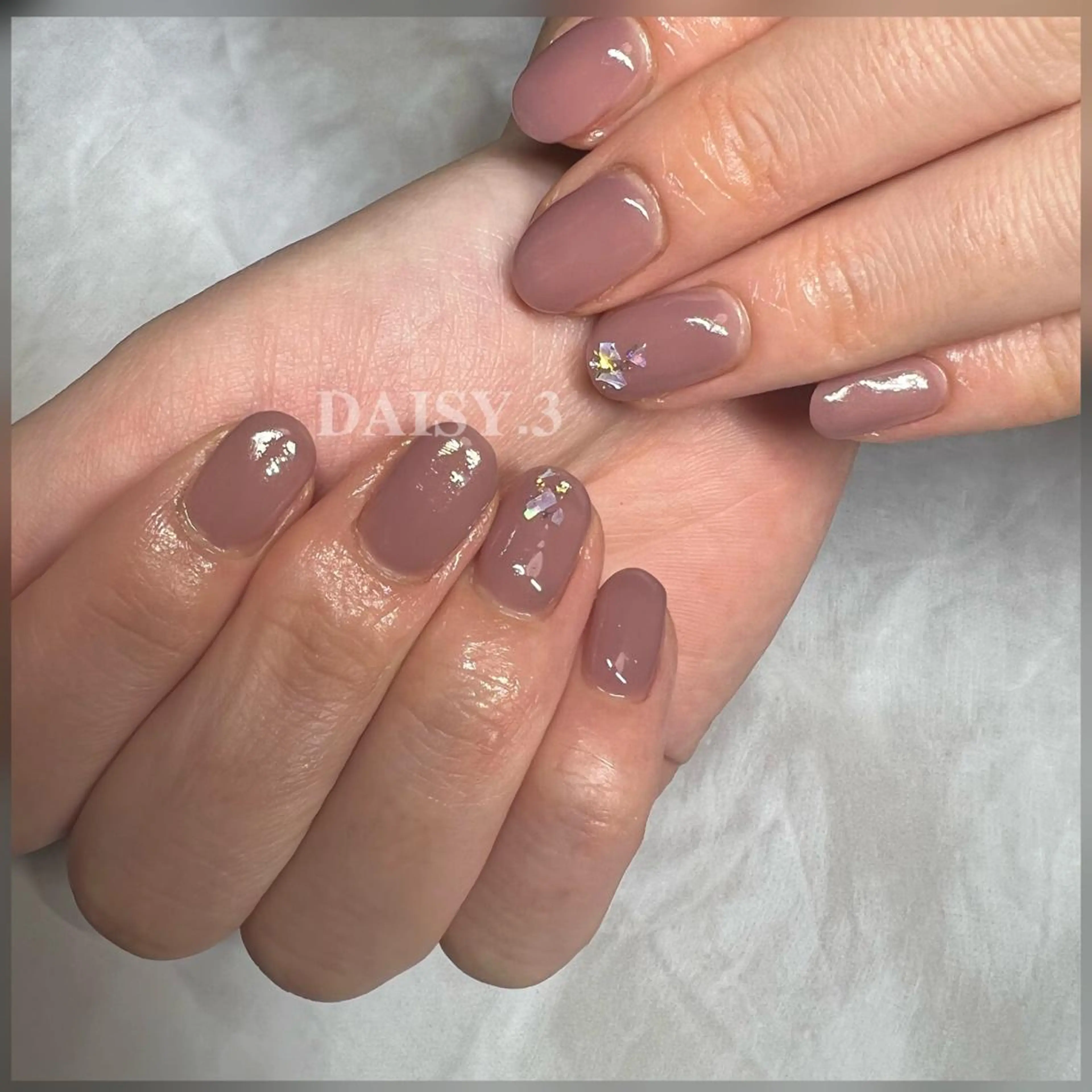 ネイル オフィスネイル ワンカラーネイル シンプルネイル ハンドネイル DAISY.3所属・🌙南流山ネイル DAISY.3🦄のネイルデザイン