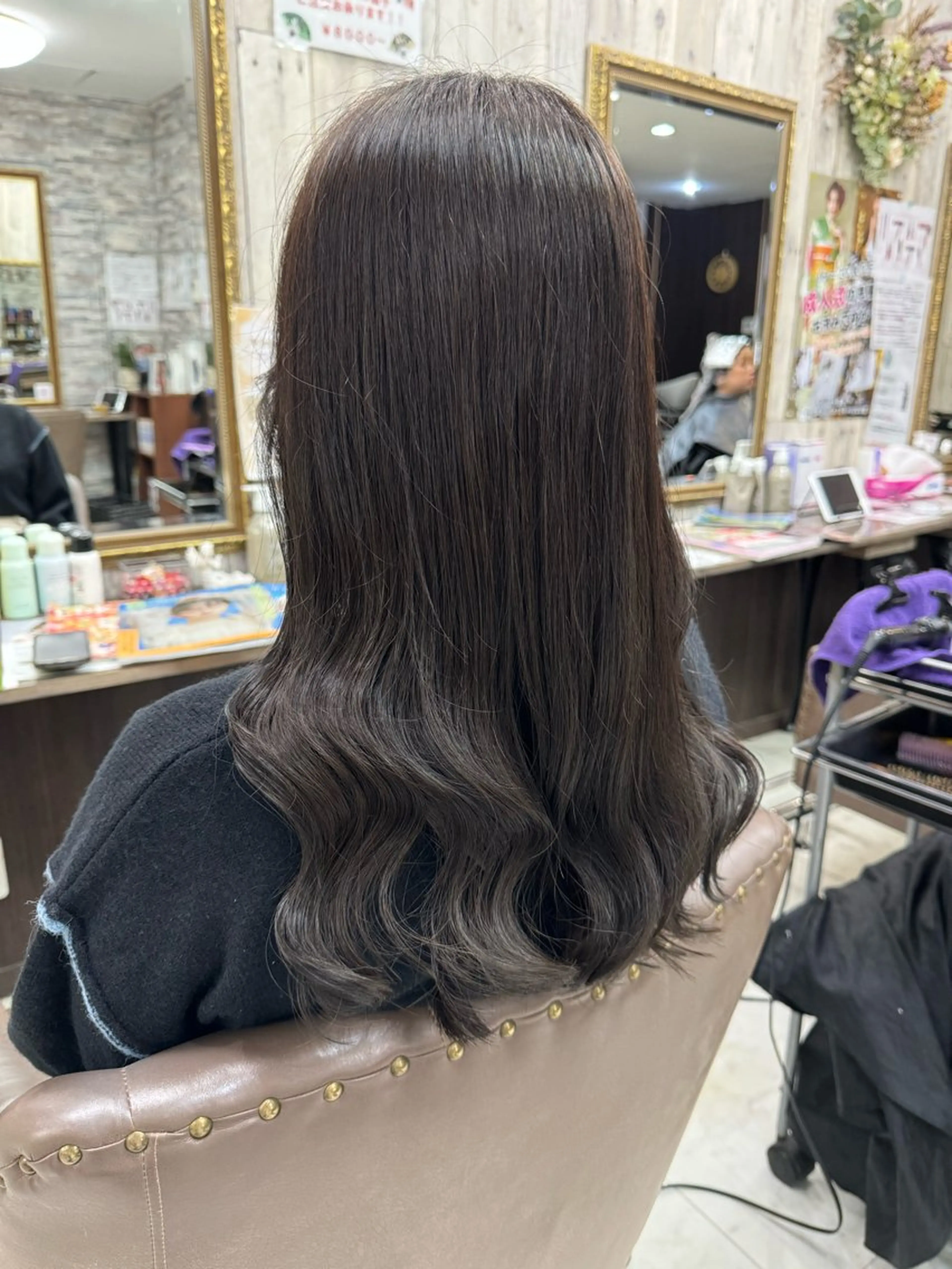 セミロング ヘアカラー Arphy/ /のヘアスタイル