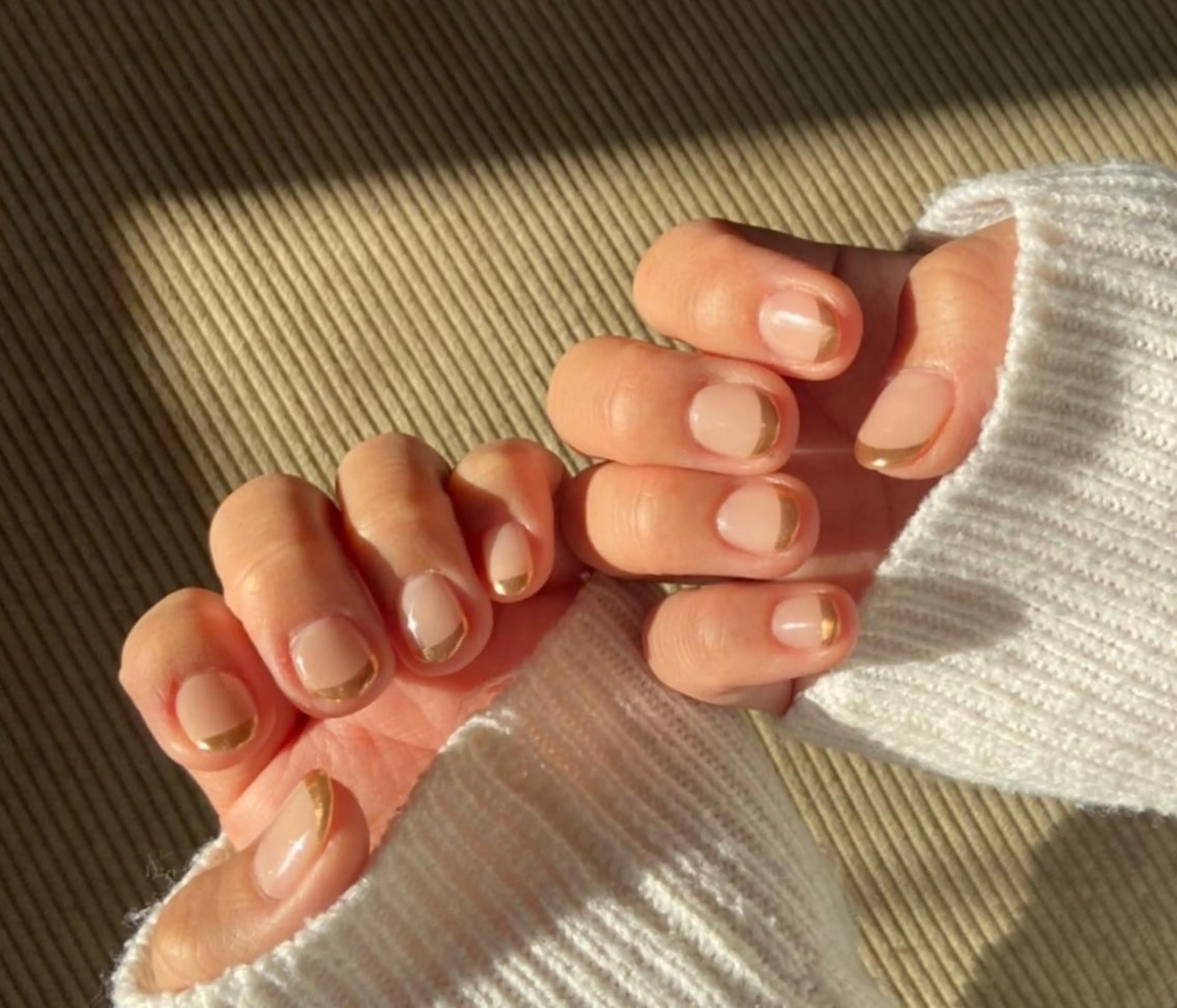 ショート ネイル 【爪の育成専門】深爪・むしり癖・丸い爪・ガサガサなど　　Rio nail所属・Rio nail まなみのネイルデザイン