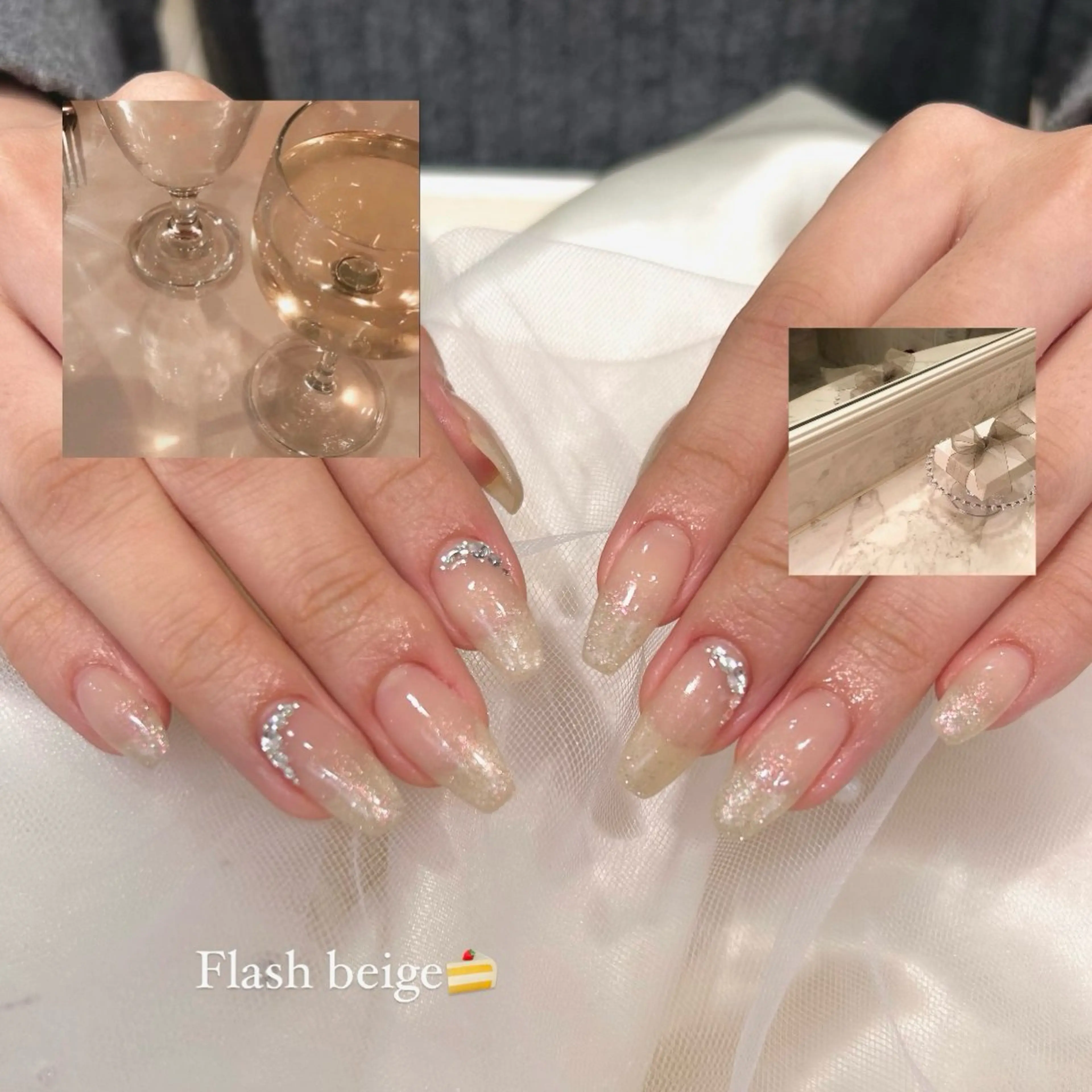 ネイル 長瀬 瑠霞のネイルデザイン