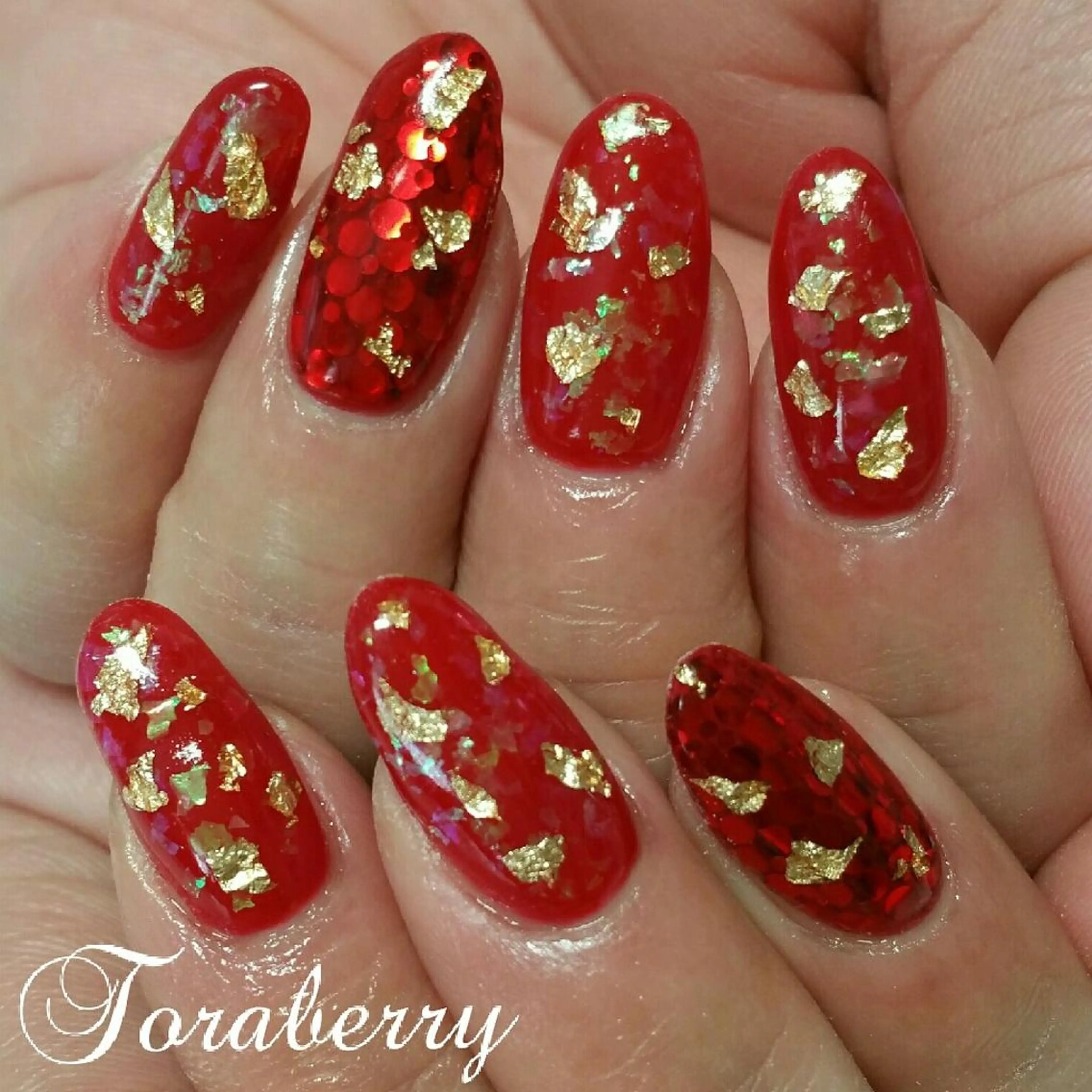 ネイル ロングネイル 持ち込み ネイリスト なつみのネイルデザイン