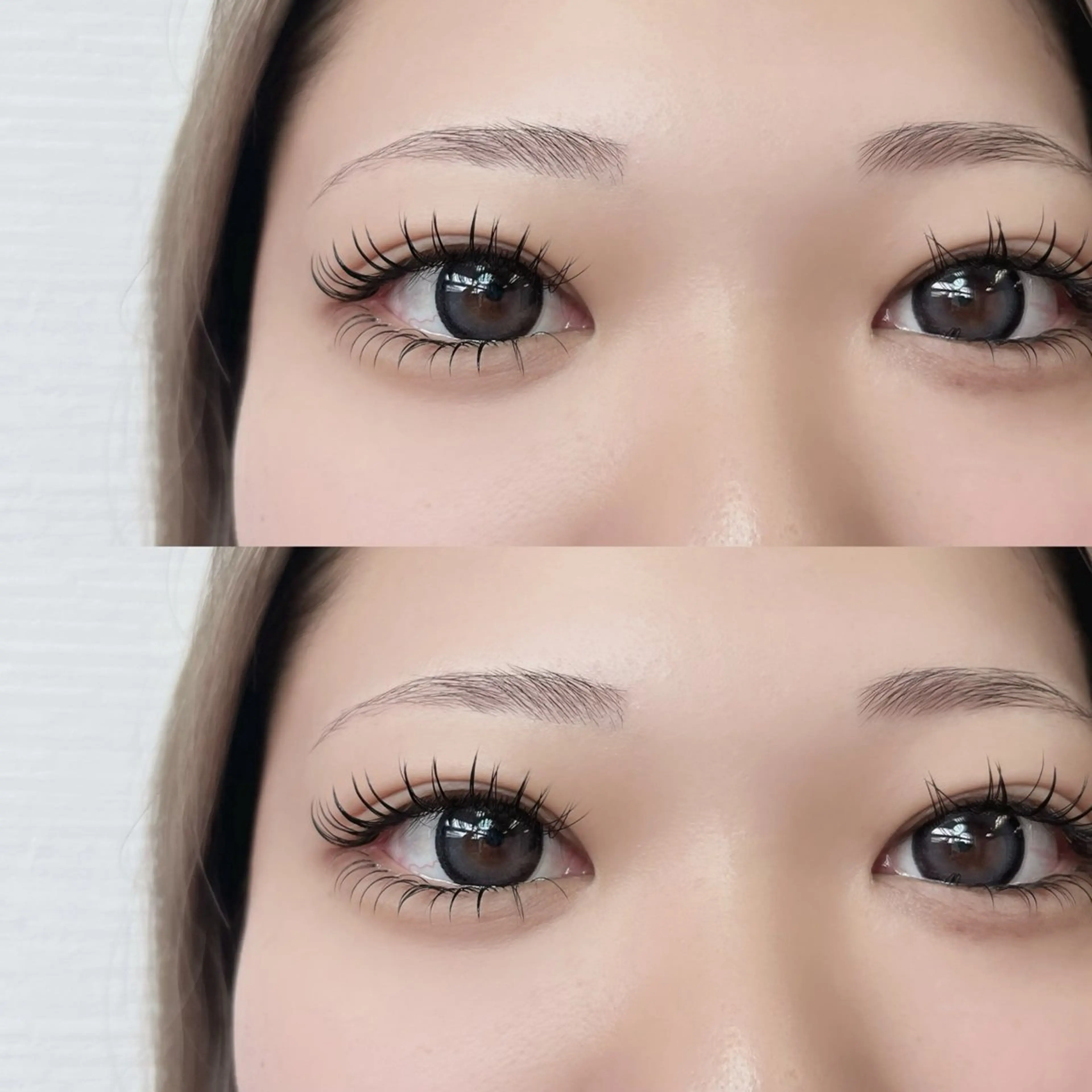 下エクステつけ放題⭐️オフの有無メッセージ下さい‼️オフ¥800／リペア不可/フラット変更¥550 ⚠️現金のみの写真