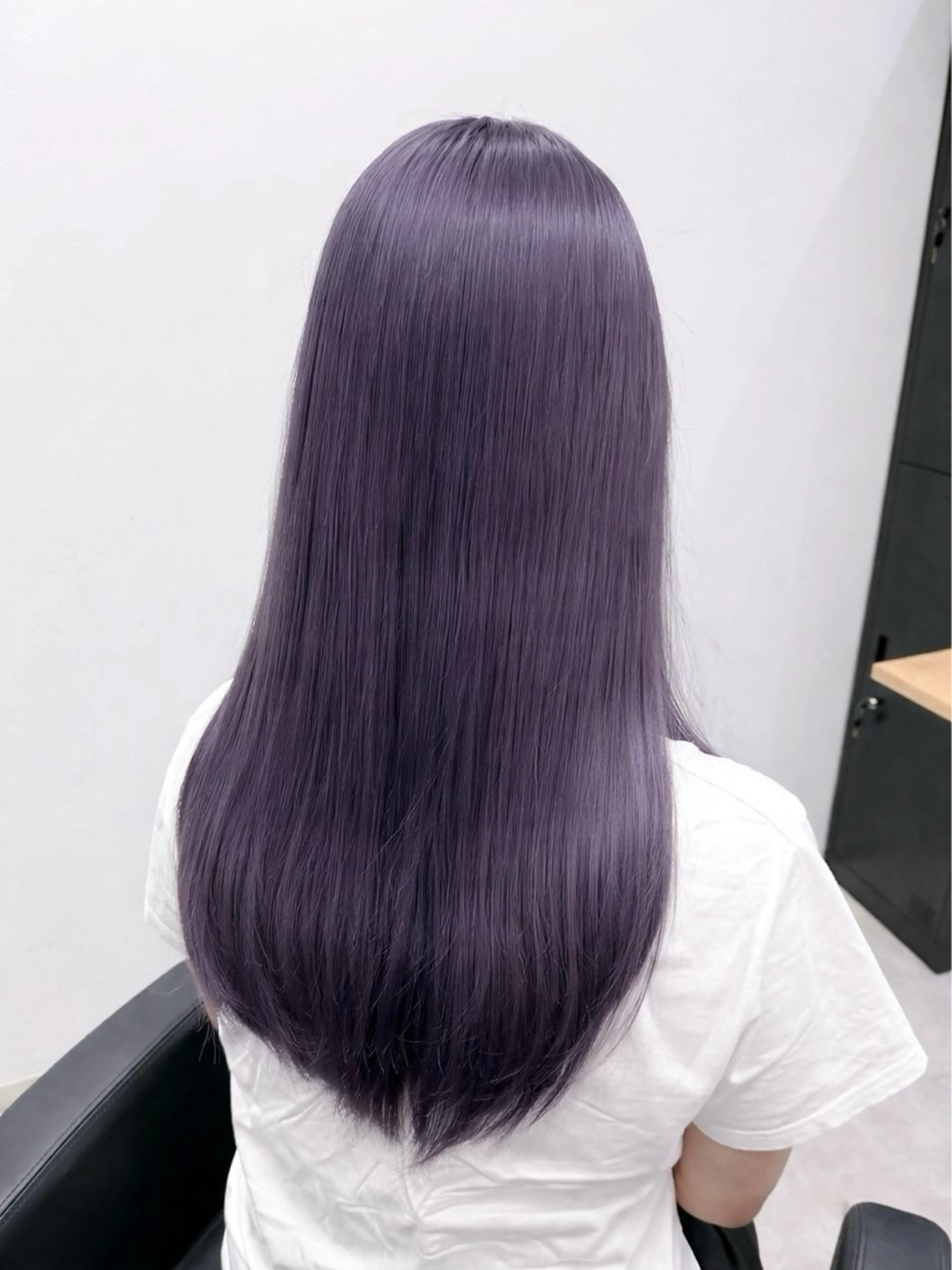 ロング ヘアカラー ハイトーン×艶カラー 🤍MIZUKIのヘアスタイル