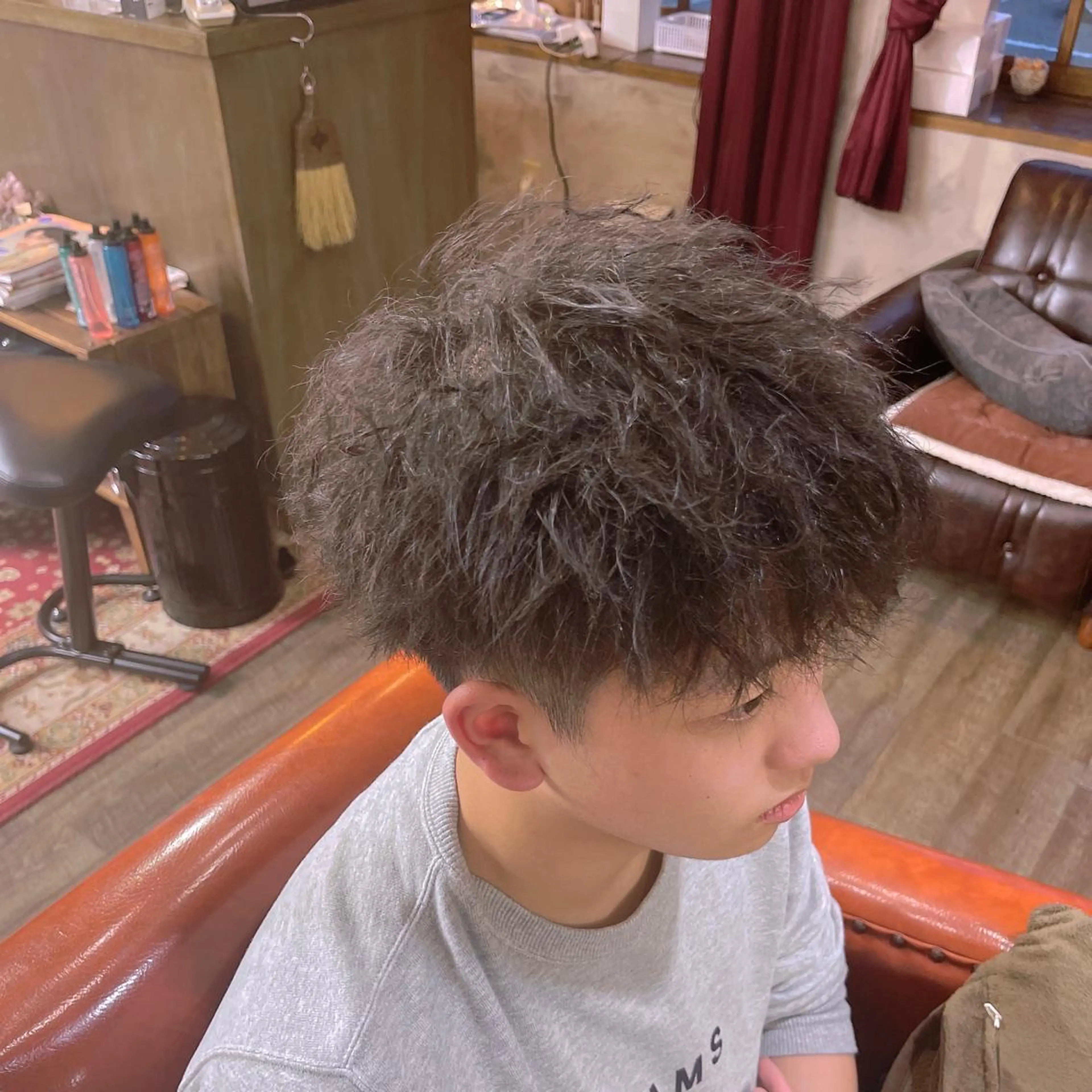 パーマ 片山 洋人のヘアスタイル