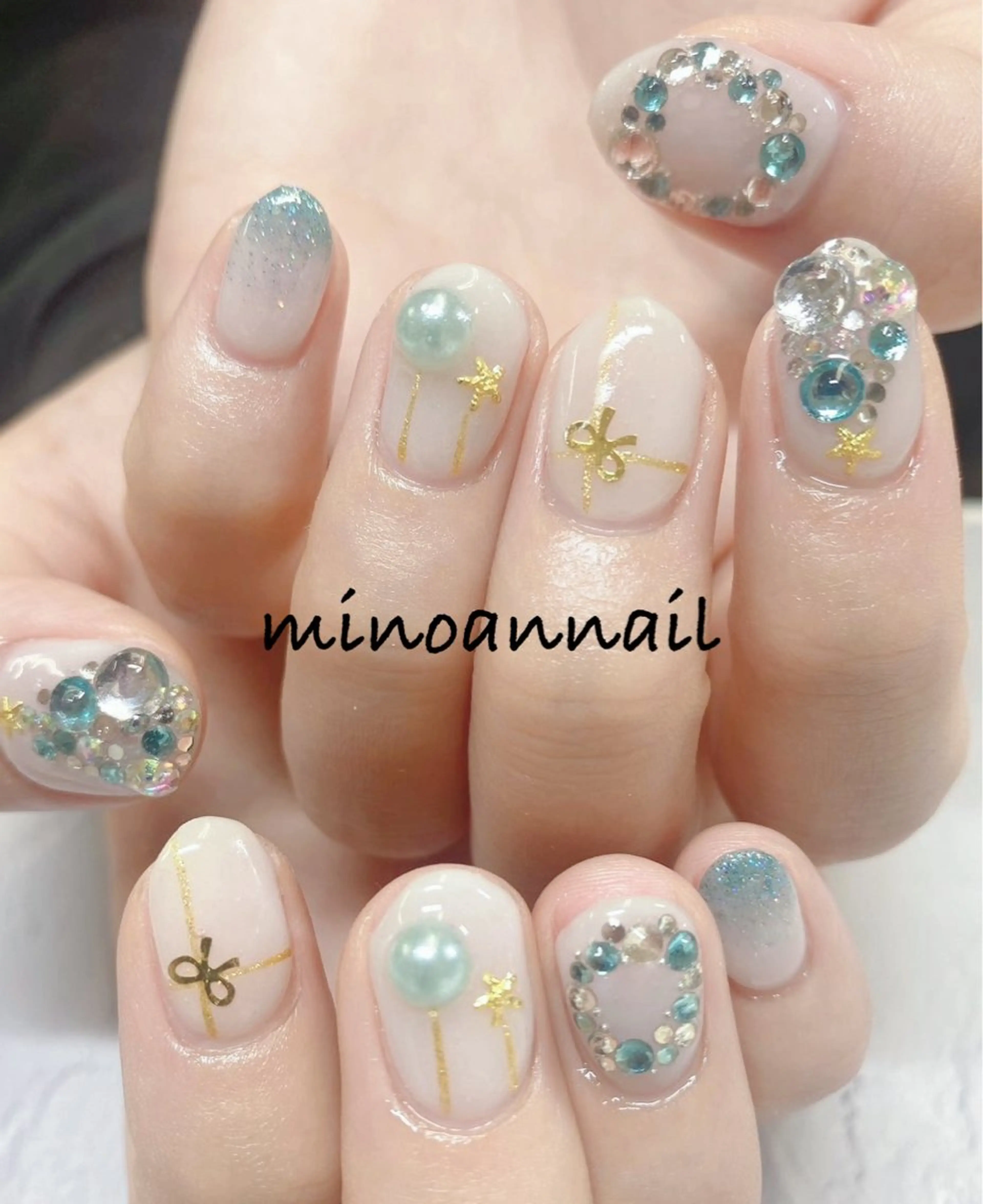 ネイル 美ノ庵ネイルサロン メトロポリタン前店のネイルデザイン