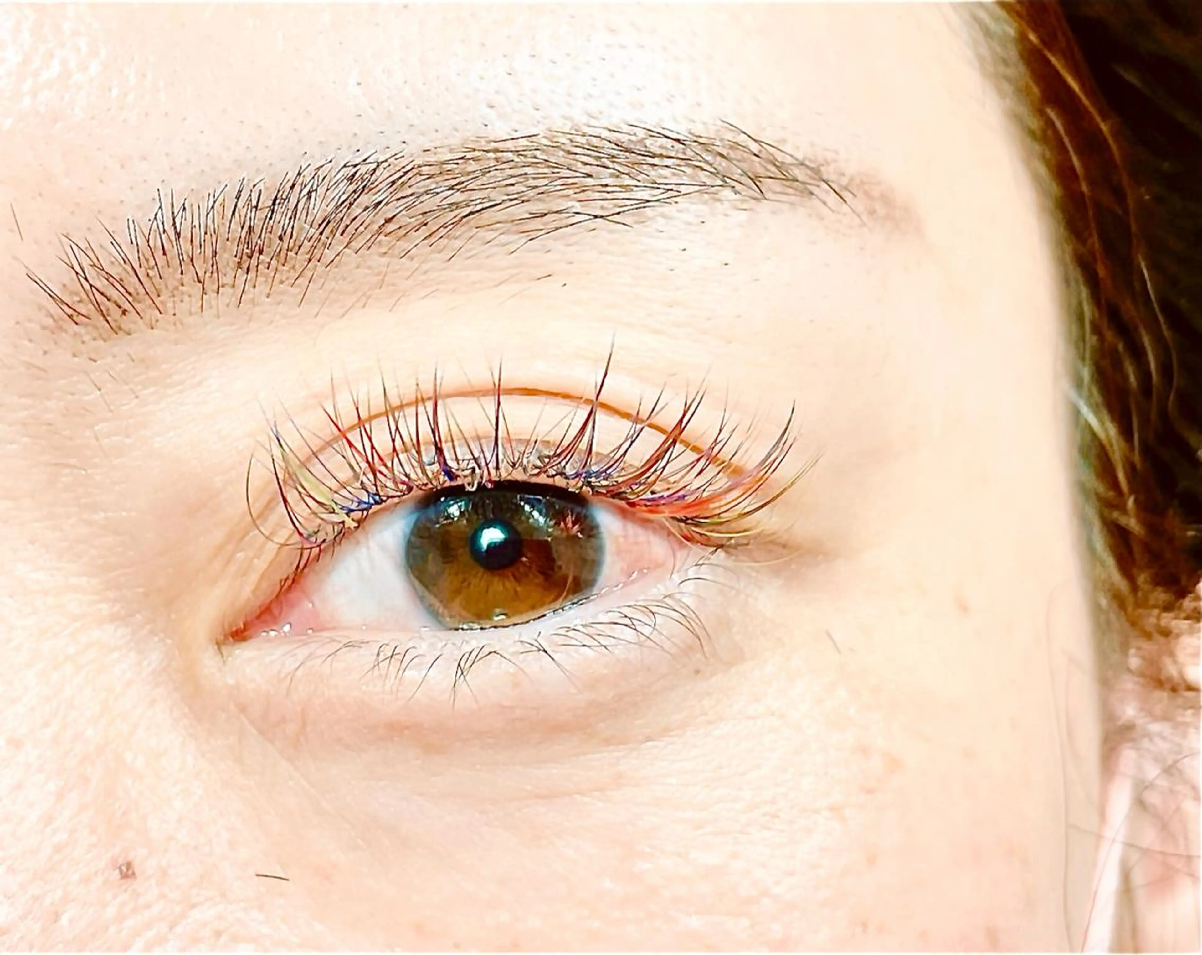 マツエク・マツパ カラーマツエク Rei to　youのマツエク・マツパデザイン