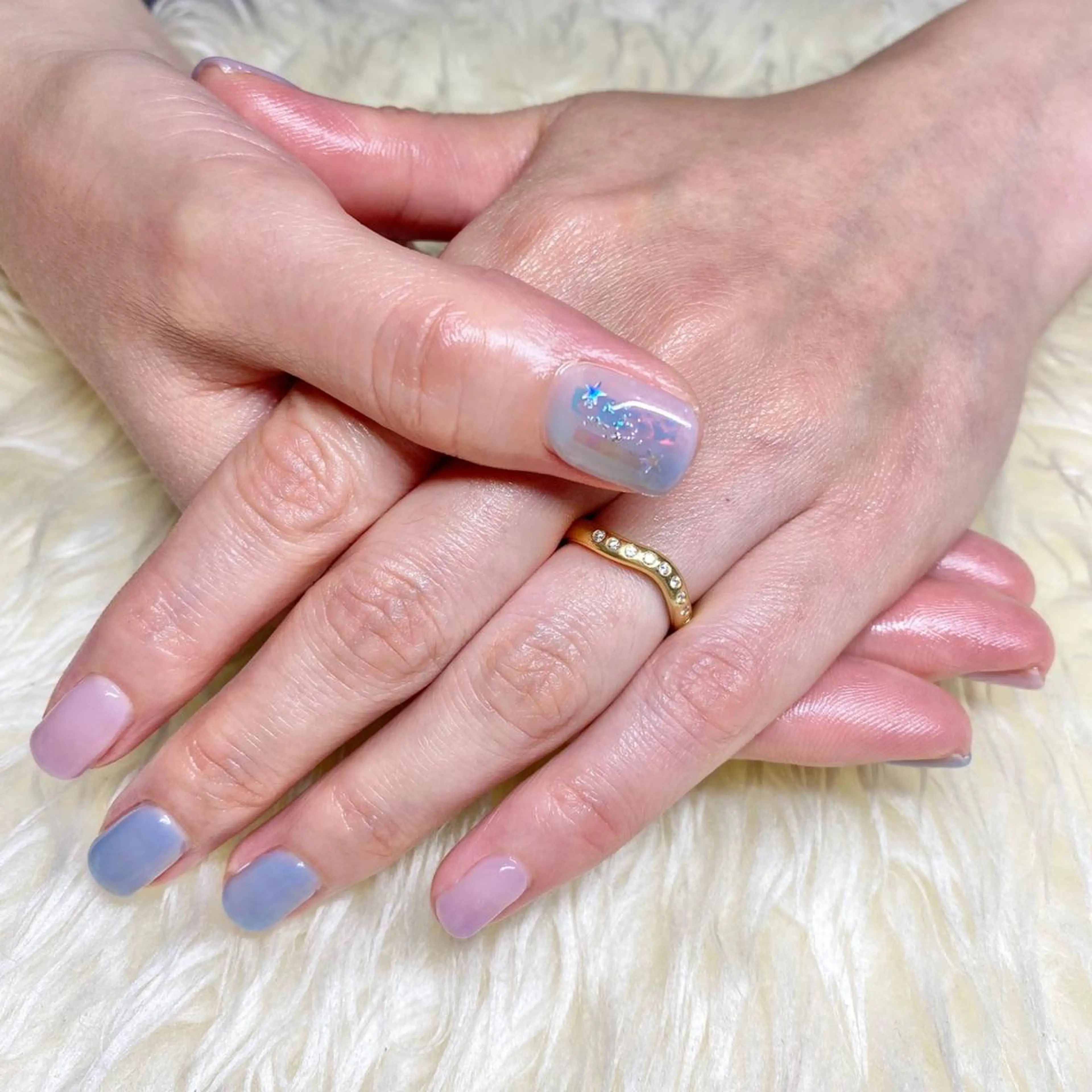 ネイル クリアネイル ハンドネイル Nail&eye Belire 新宿のネイルデザイン