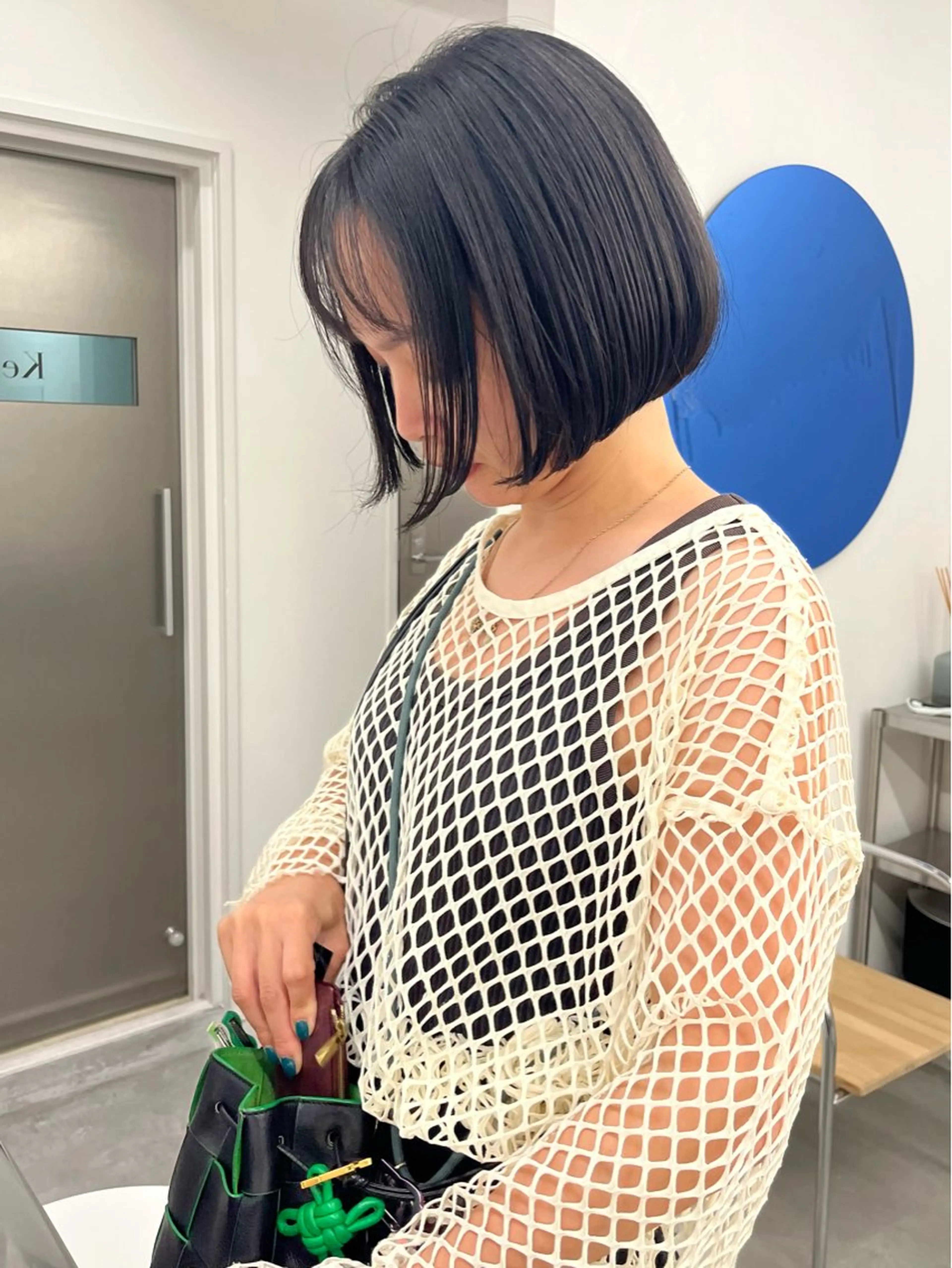 ショート カット 縮毛矯正 KEPKA ヤマグチ 天神 今泉のヘアスタイル