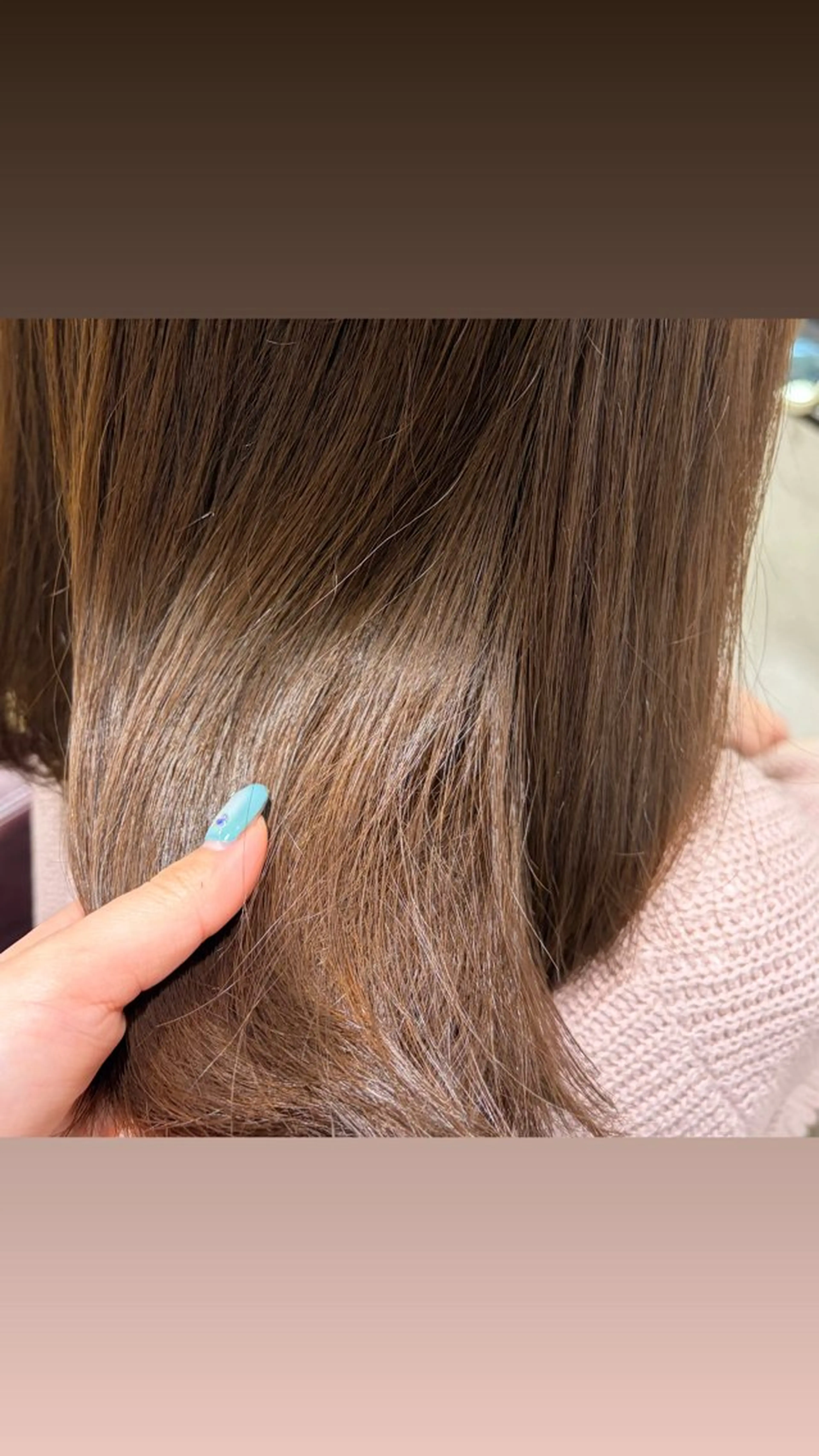 カラー 🌸奈那美🌸 韓国ヘア/透明感のヘアスタイル