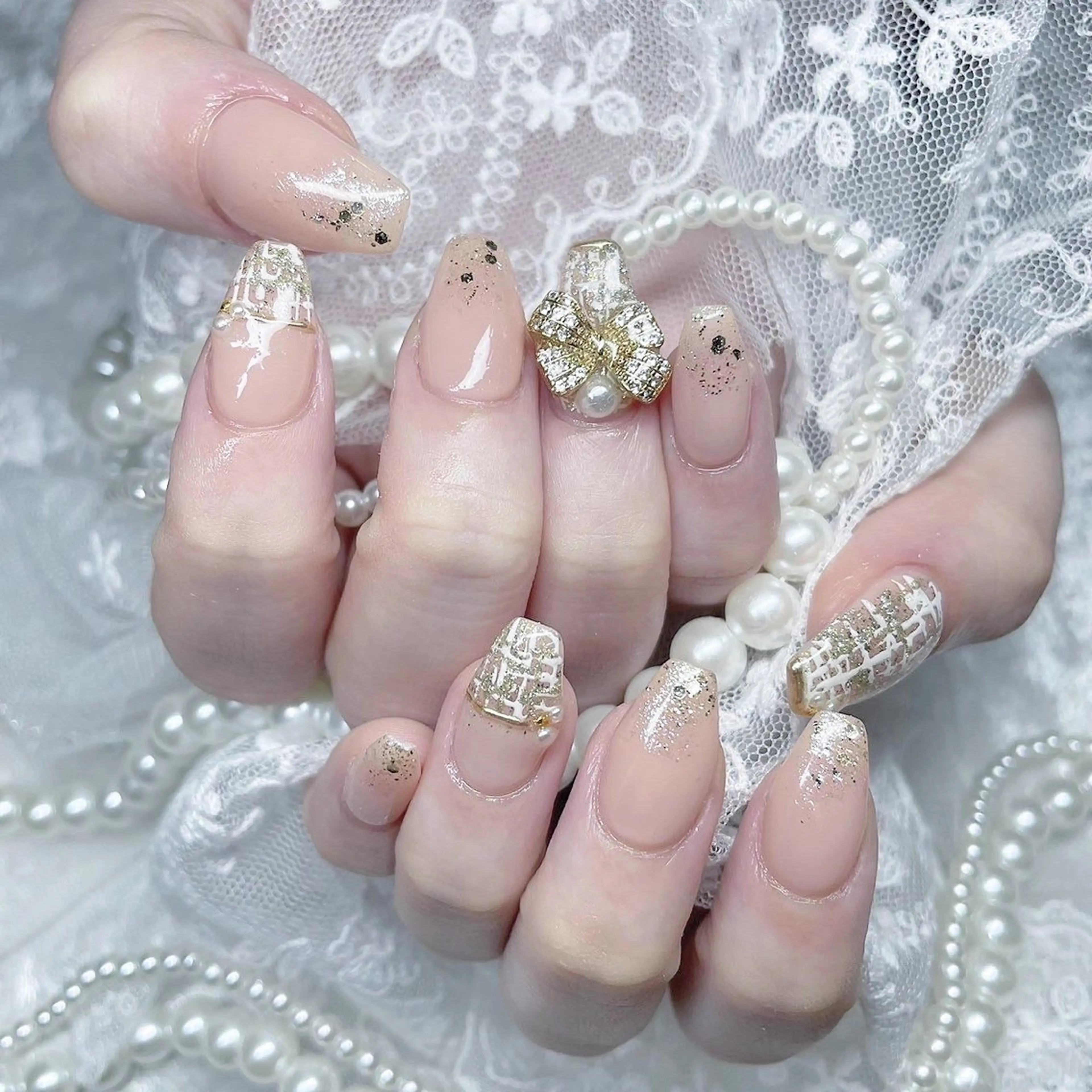 ネイル ハンドネイル Maya 🧊🫧‪のネイルデザイン