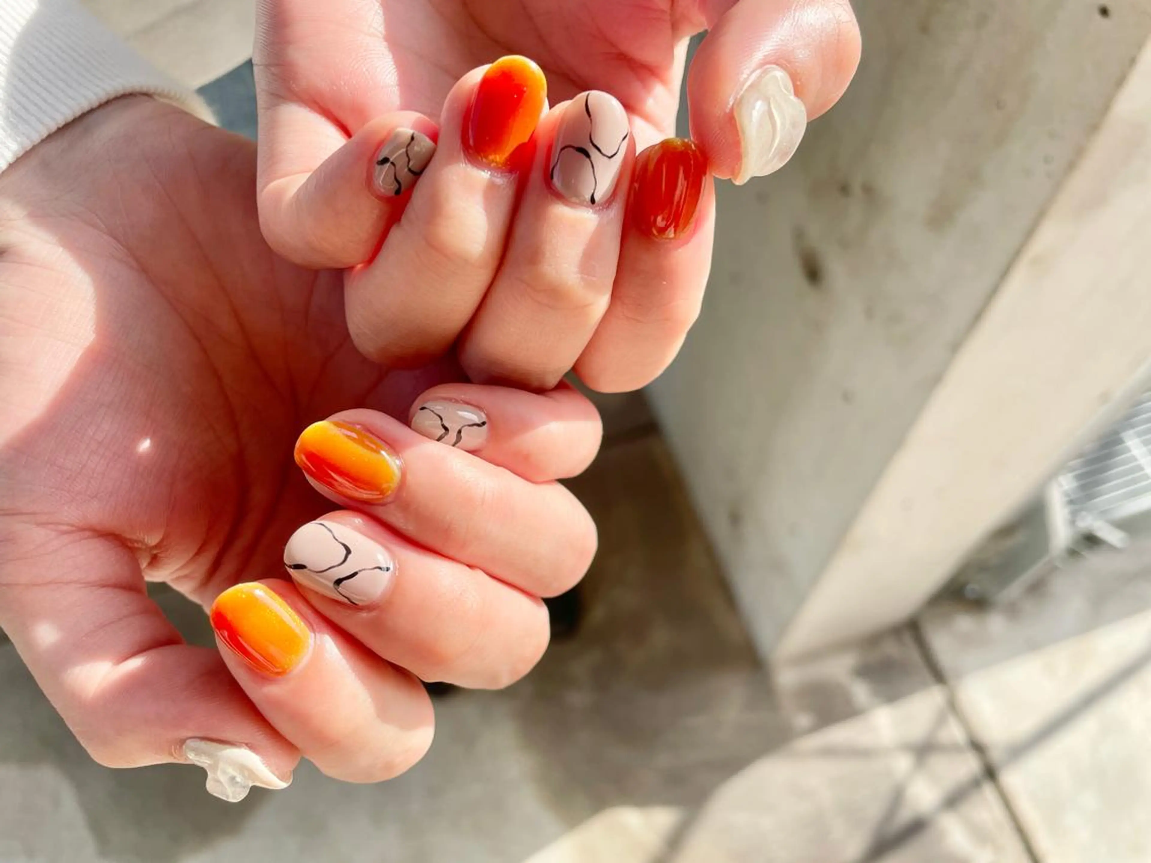 ネイル ハンドネイル MARUNAIL Misakiのネイルデザイン