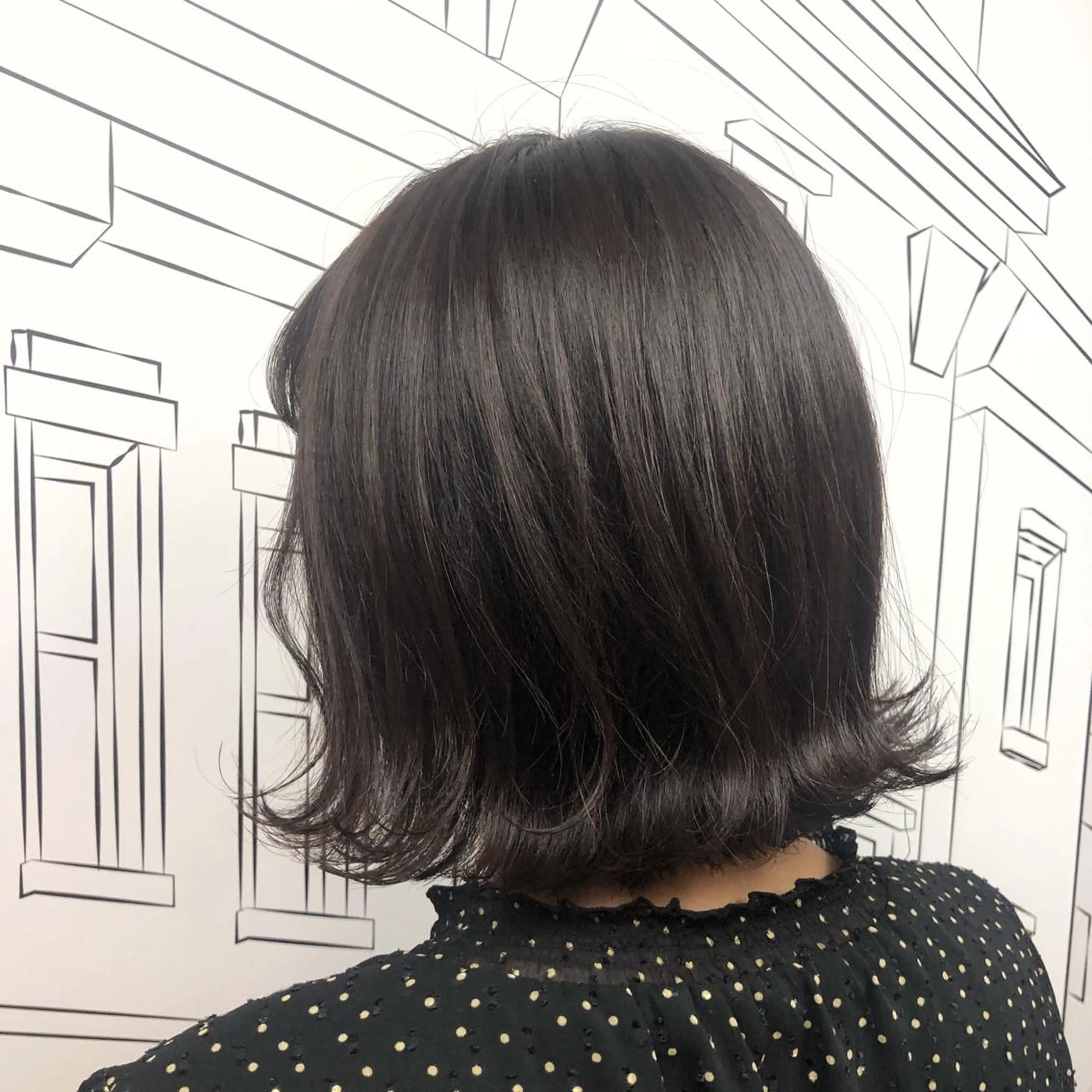 ミディアム カラー レイヤー,ボブ / 彩未のヘアスタイル