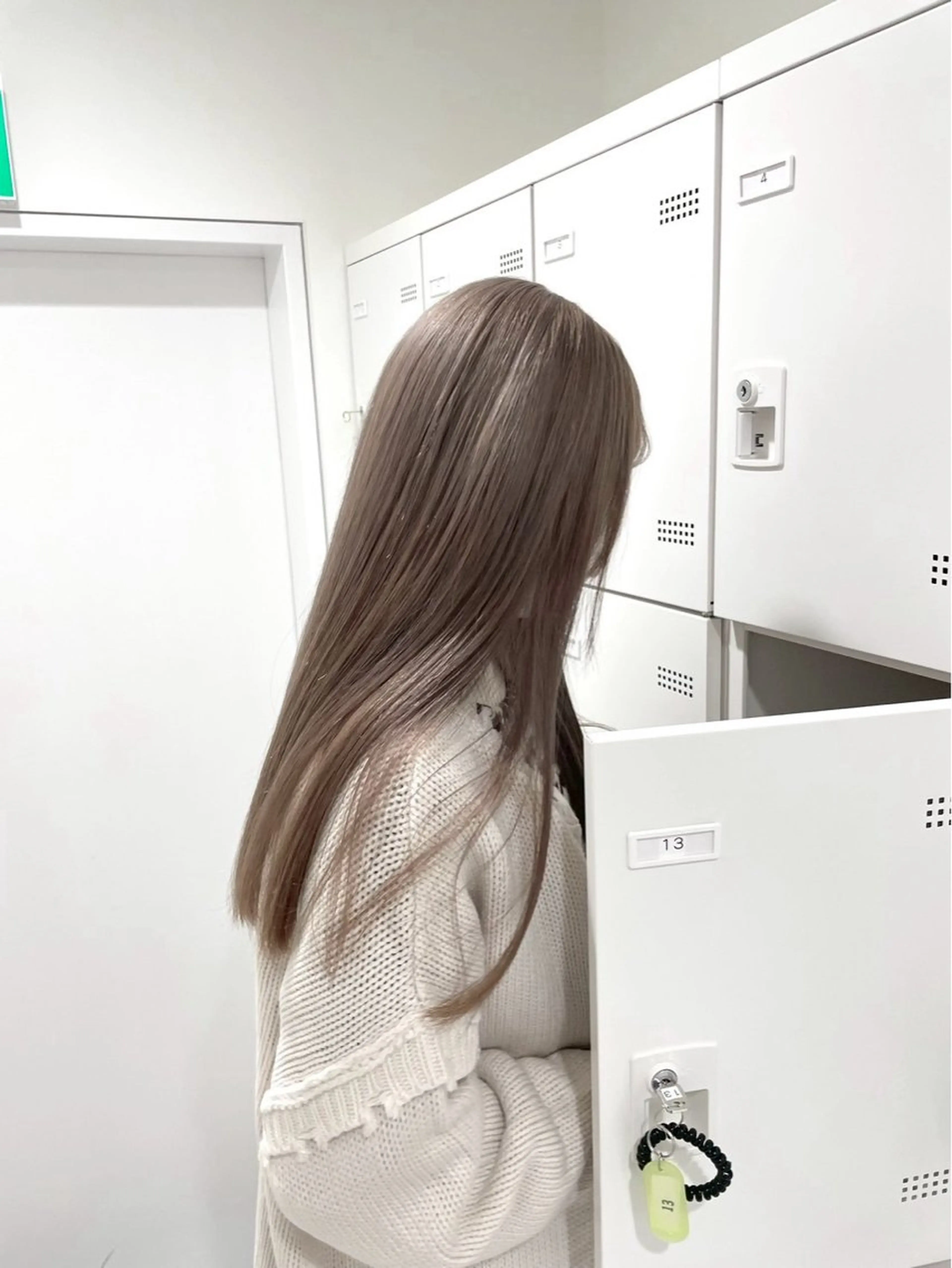 カラー ダブルカラー グレージュ ヘアカラー 💎寒色💎 HARUKAのヘアスタイル