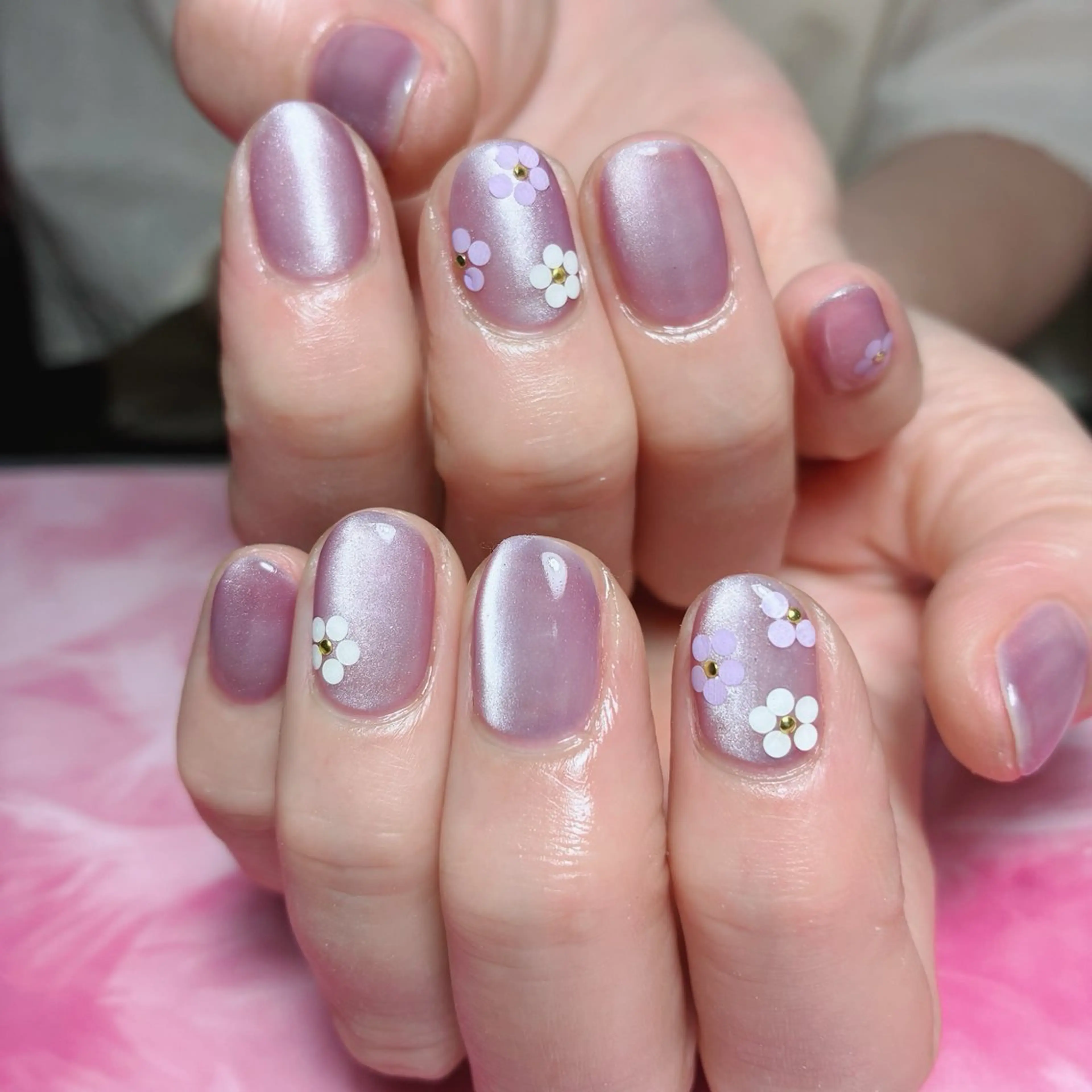 ショート ハンドネイル hs nail salonのネイルデザイン