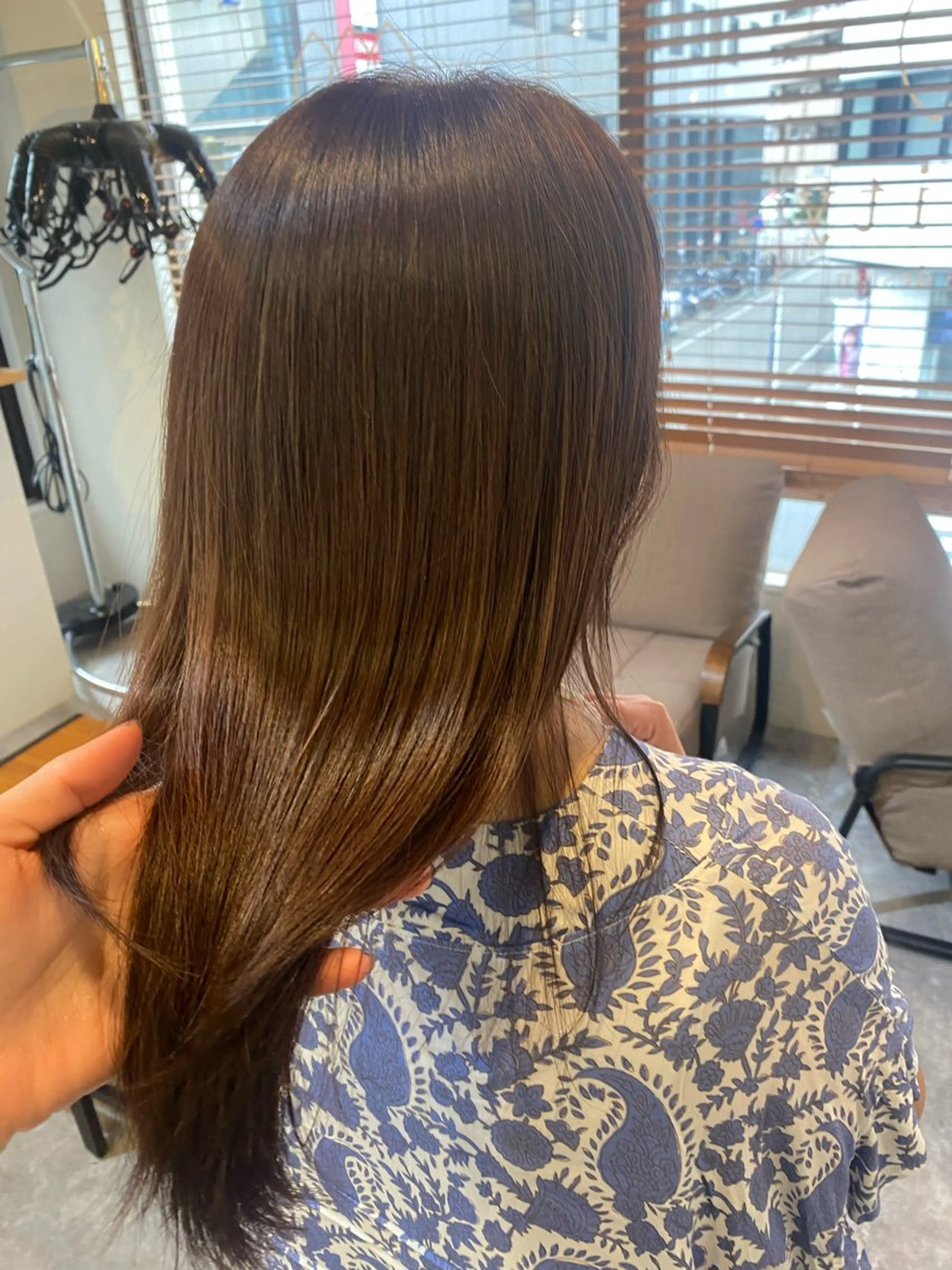 《💜イチオシ💜》似合わせカット＋うる艶カラー＋オージュア4STEPトリートメントの写真