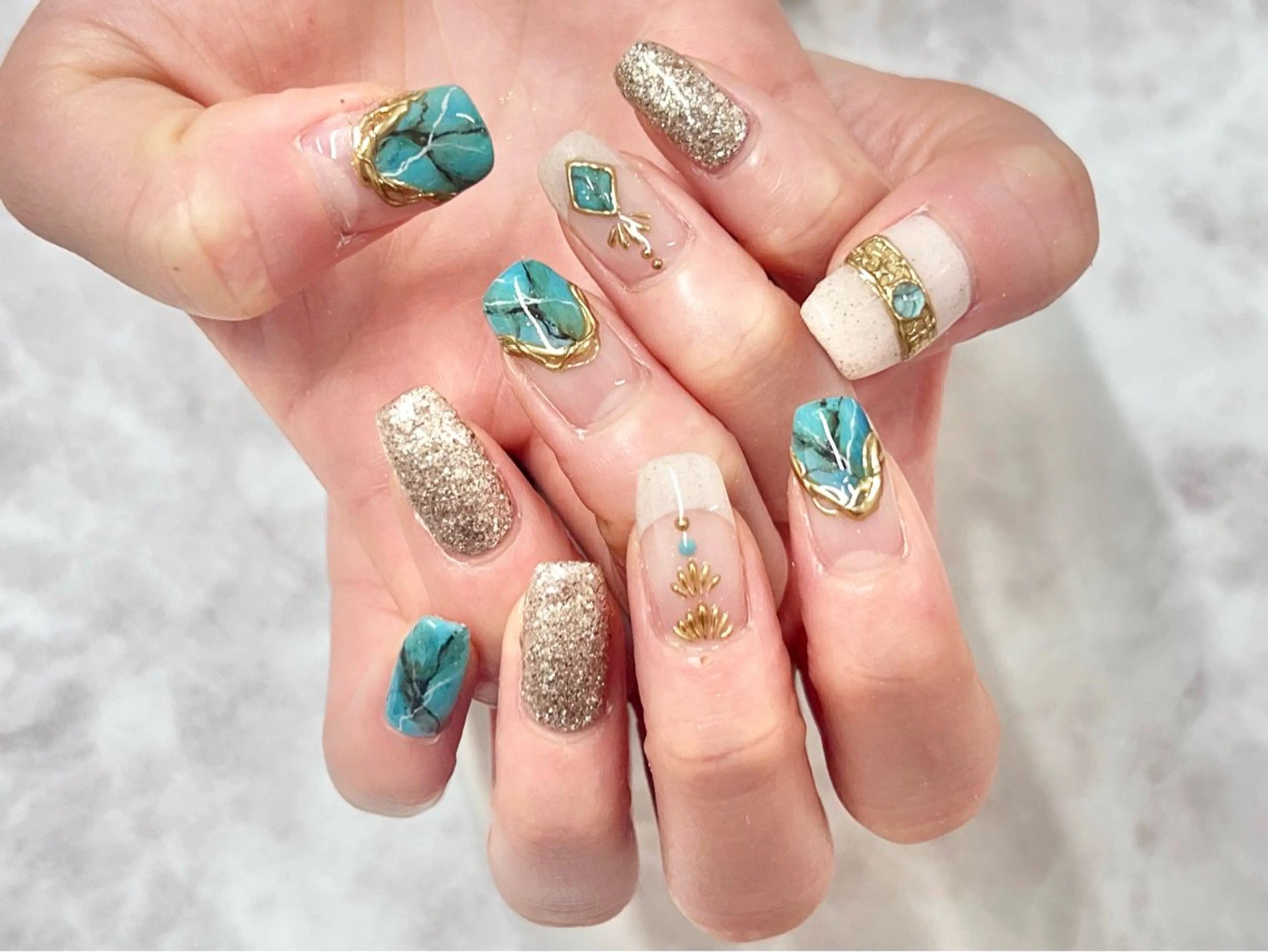 ネイル ハンドネイル kushida 《再現ネイル》のネイルデザイン