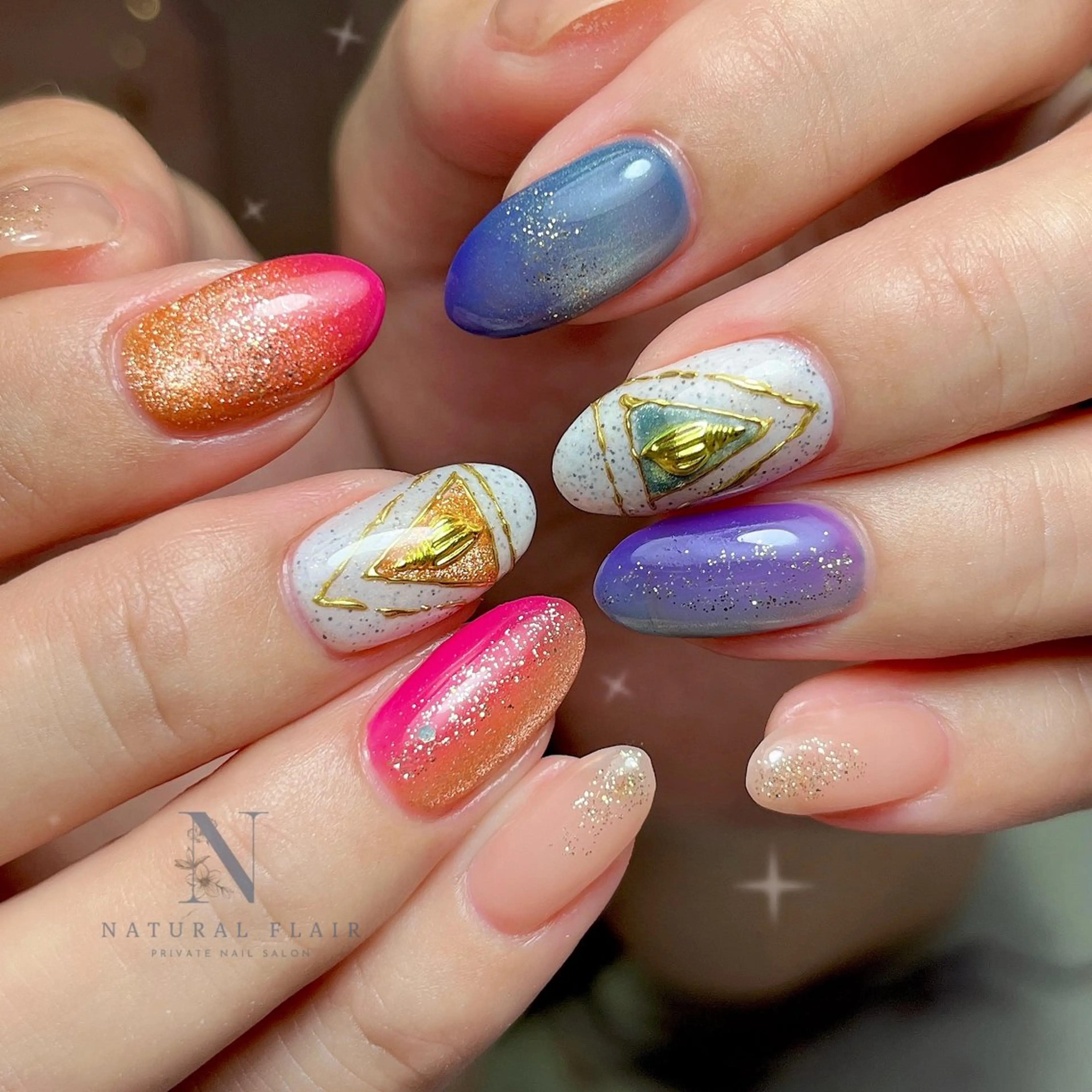 ネイル natural flairのネイルデザイン