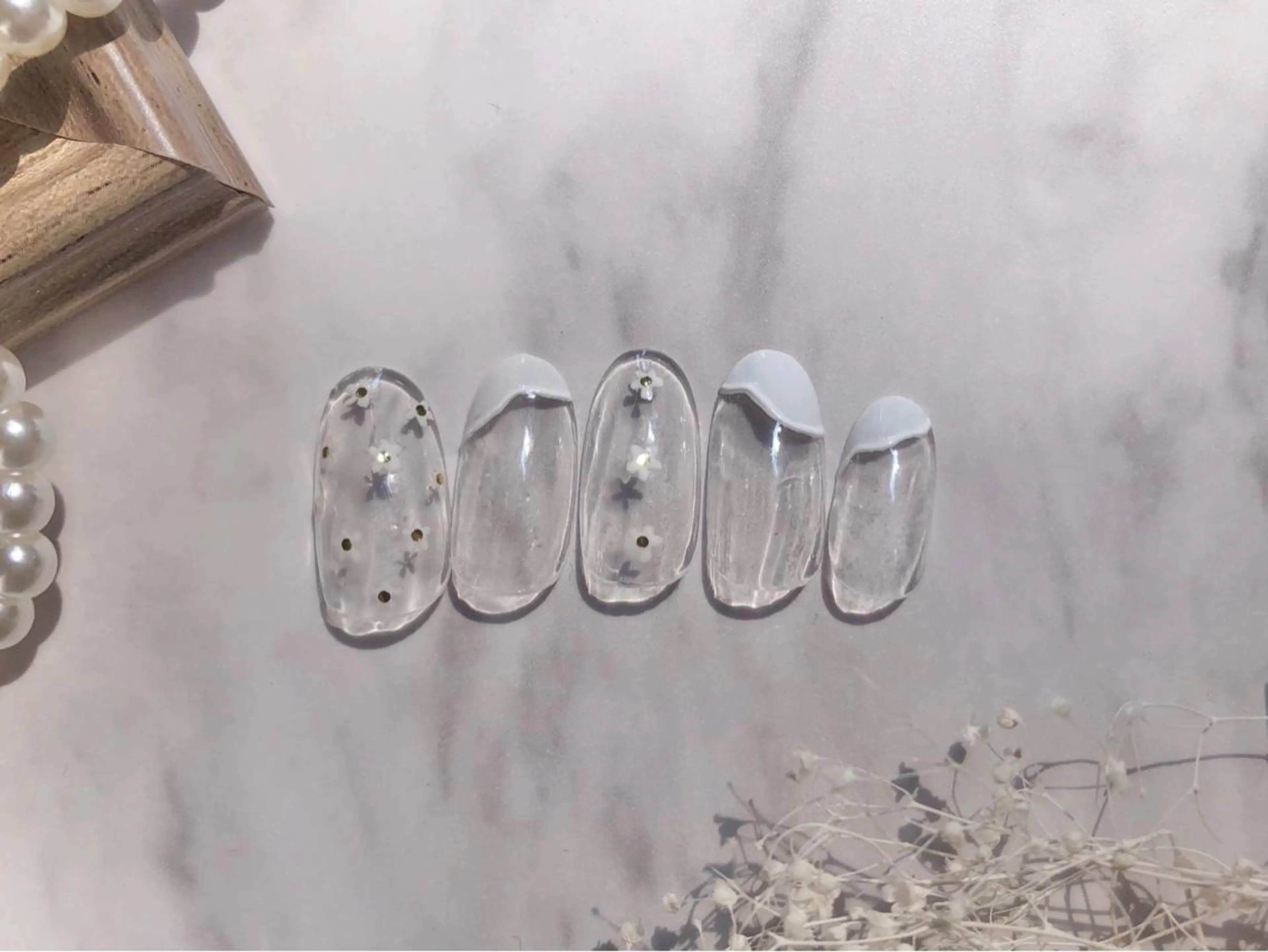 ネイル ハンドネイル プティリボン 武蔵小金井店のネイルデザイン