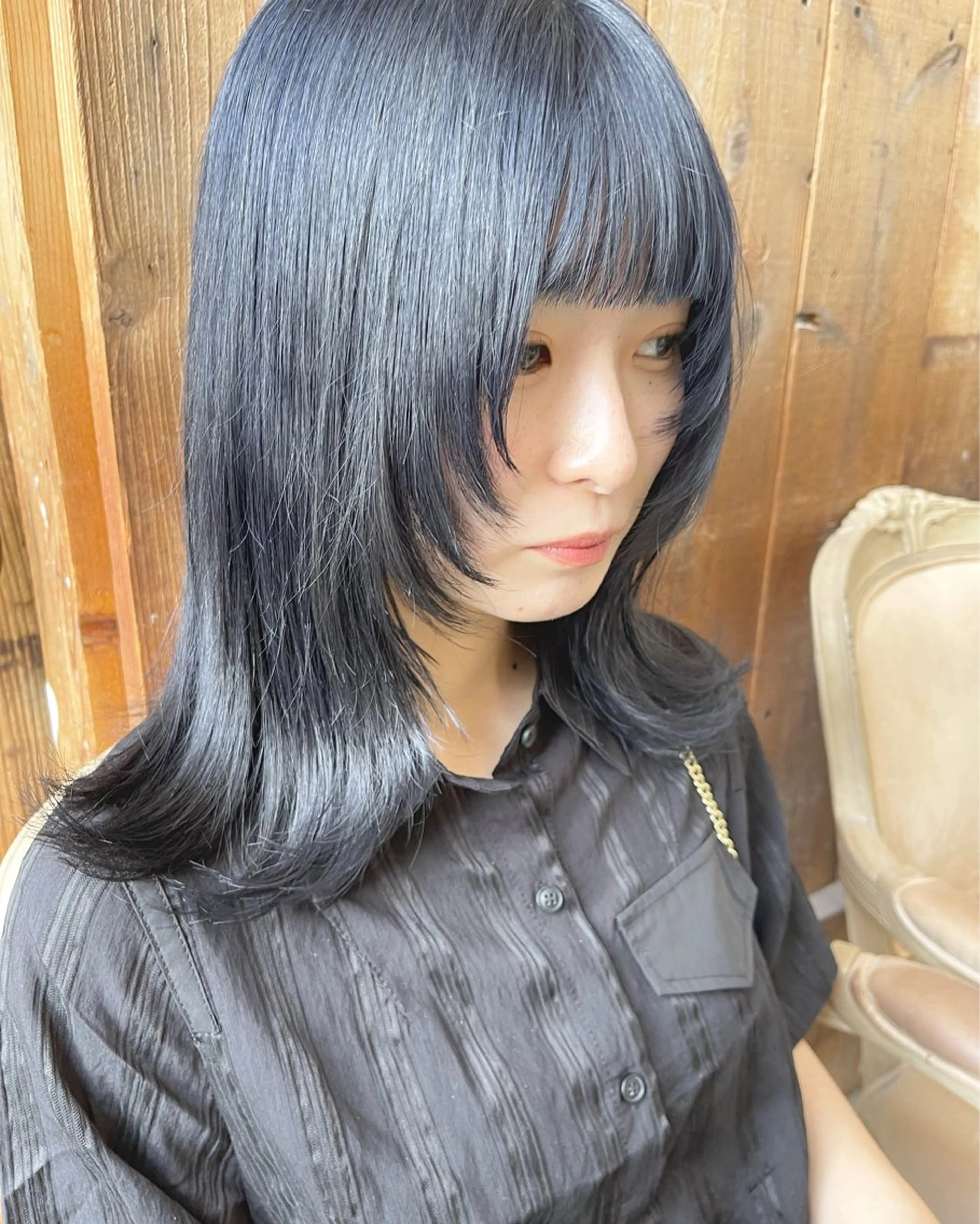 ミディアム 剣持友希/ifh iizuka/高崎のヘアスタイル