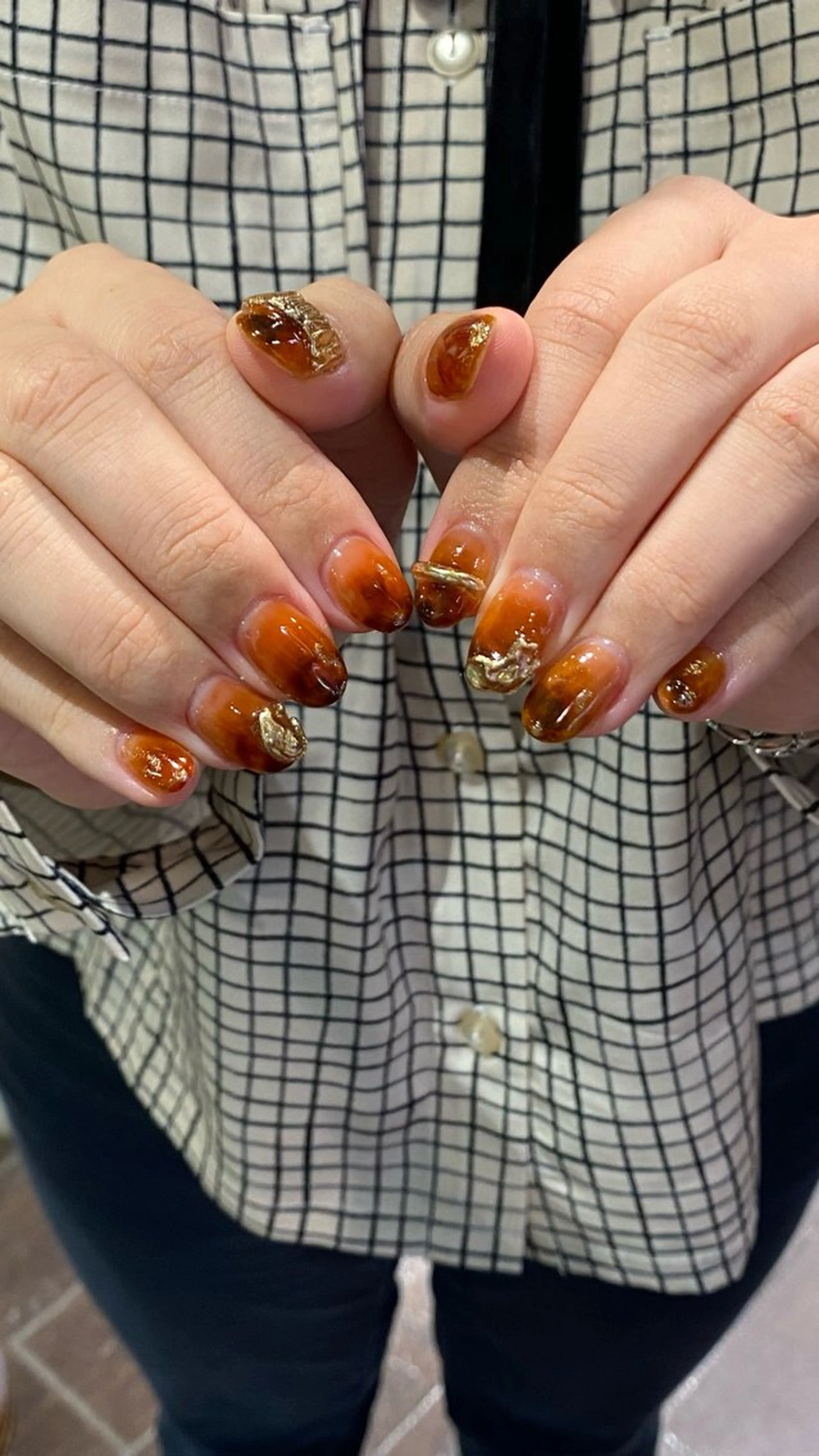 ネイル グラデーション グリーン 韓国ネイル designcolo r/似合わせNOKAのヘアスタイル